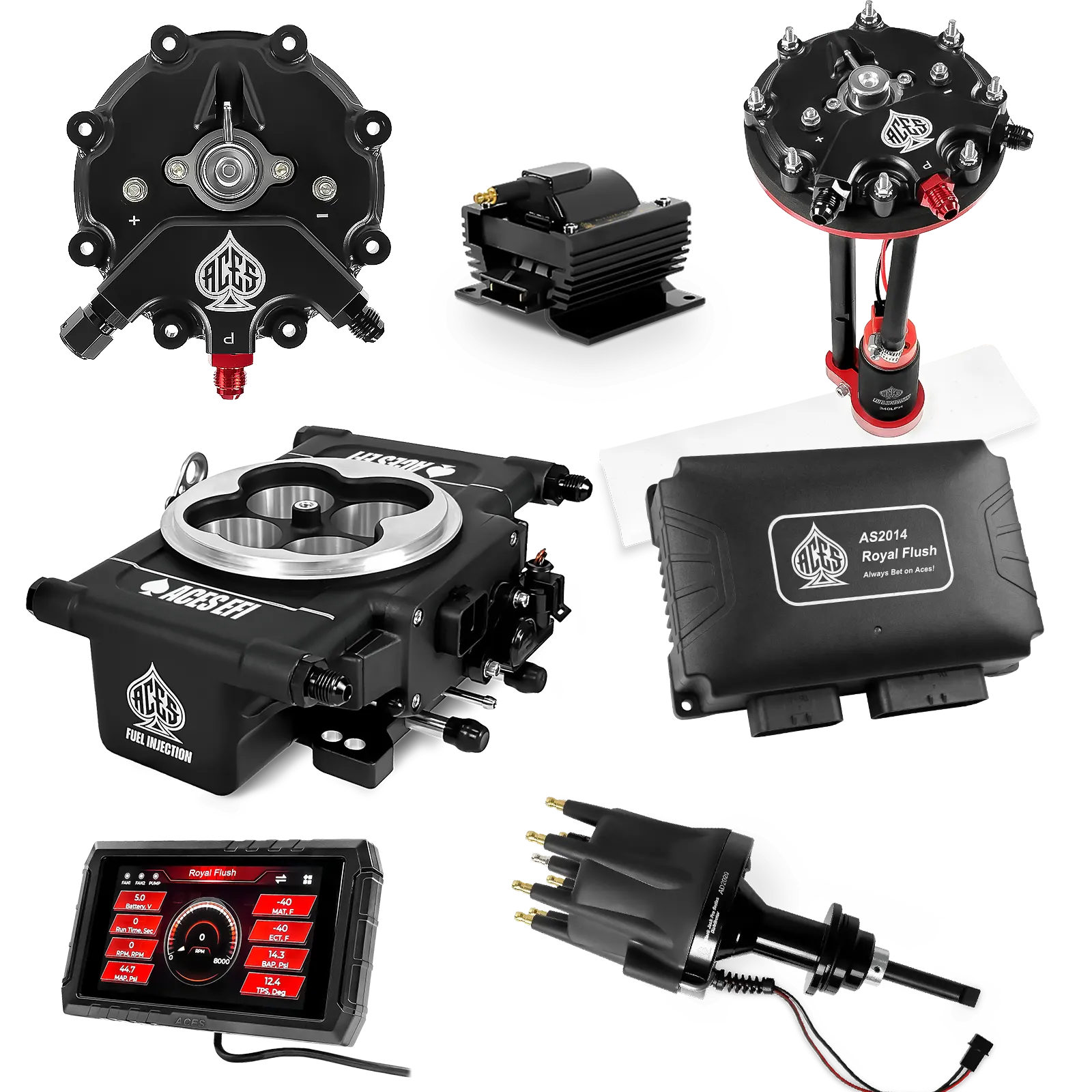 Royal Flush Master Kits (Black)