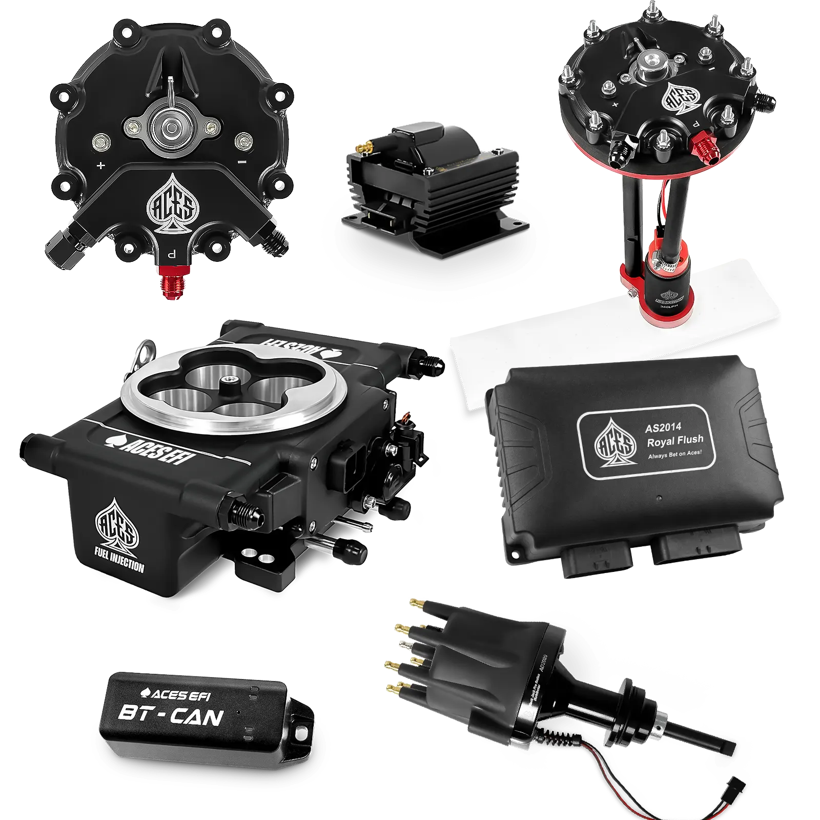 Royal Flush Master Kits (Black)