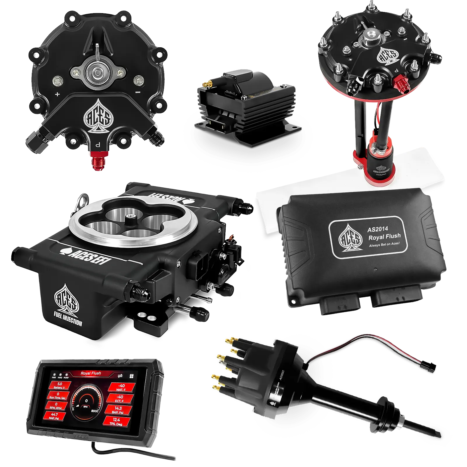 Royal Flush Master Kits (Black)