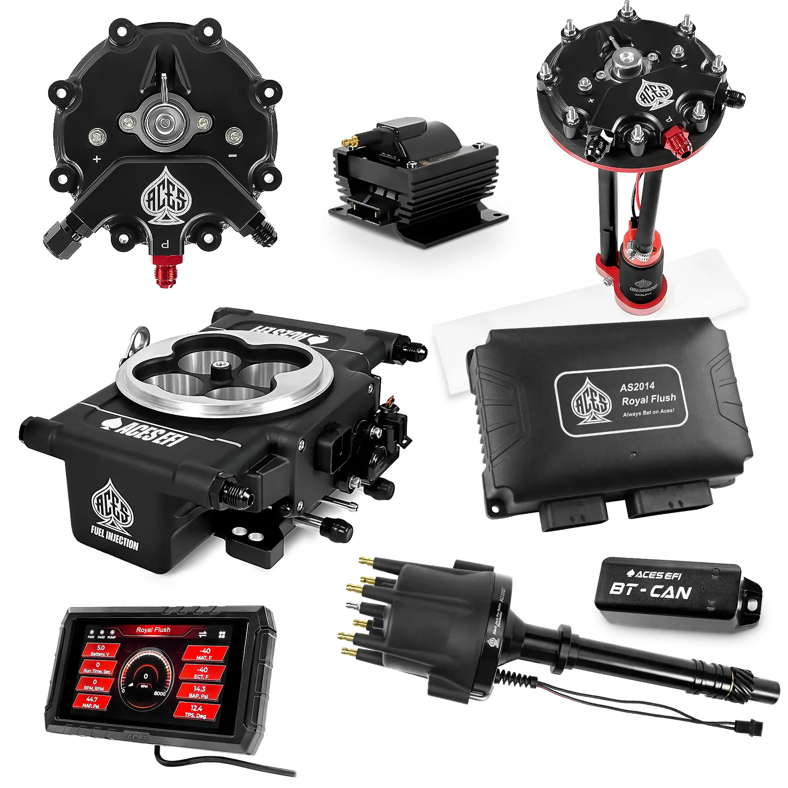 Royal Flush Master Kits (Black)