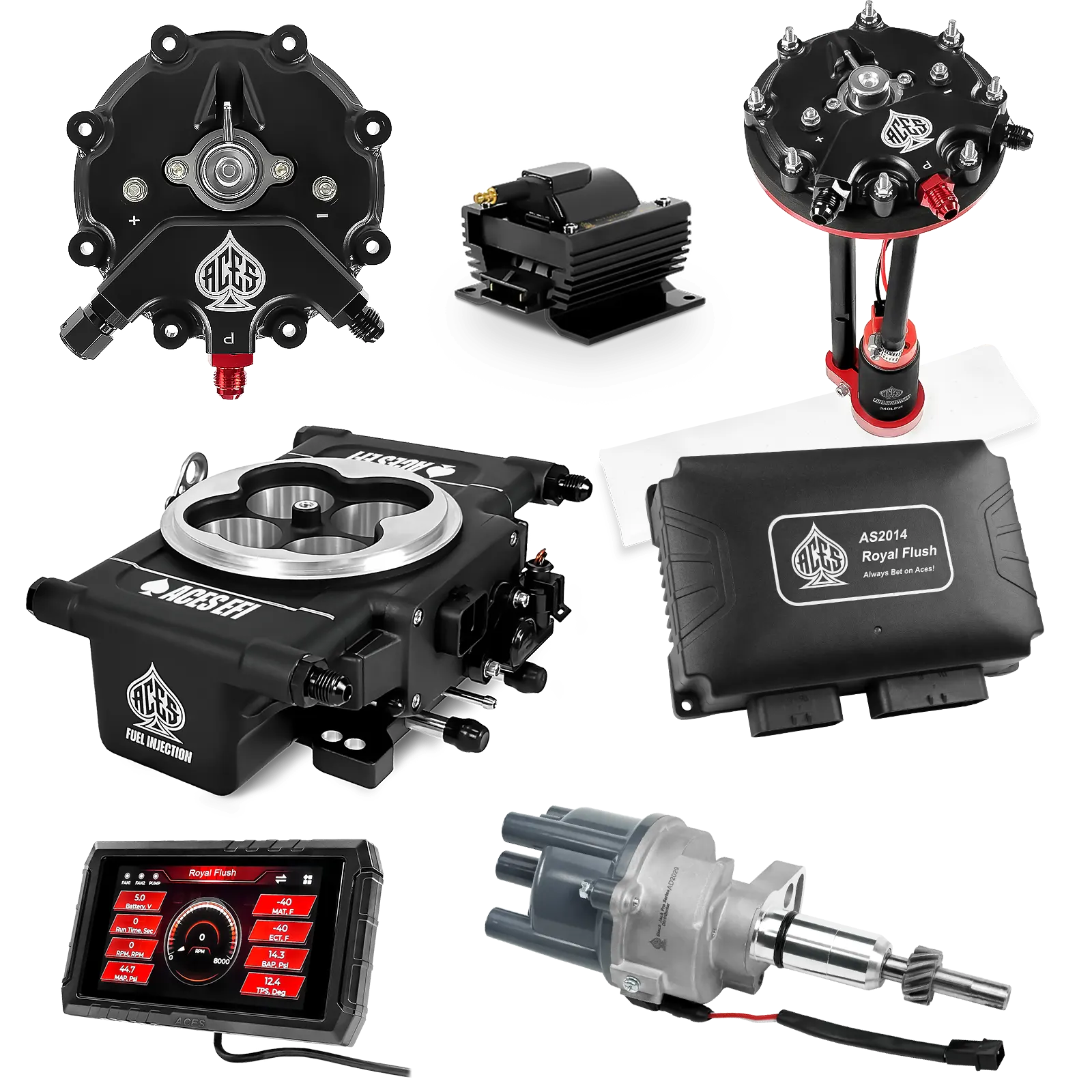 Royal Flush Master Kits (Black)