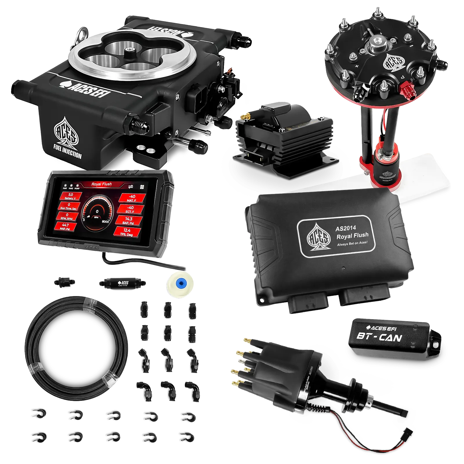 Royal Flush Master Kits (Black)