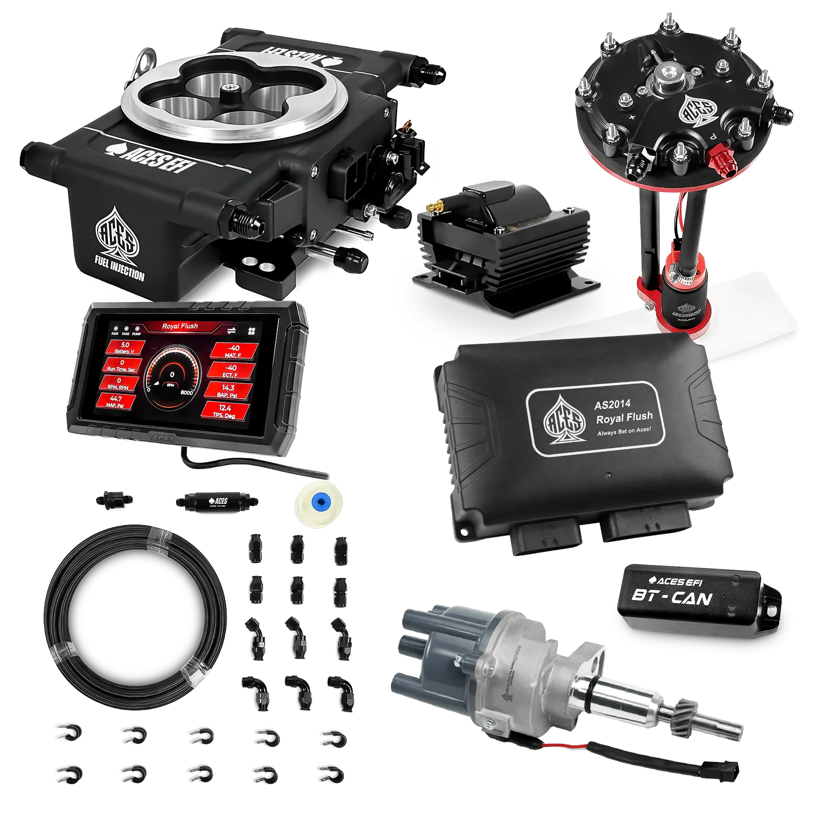 Royal Flush Master Kits (Black)