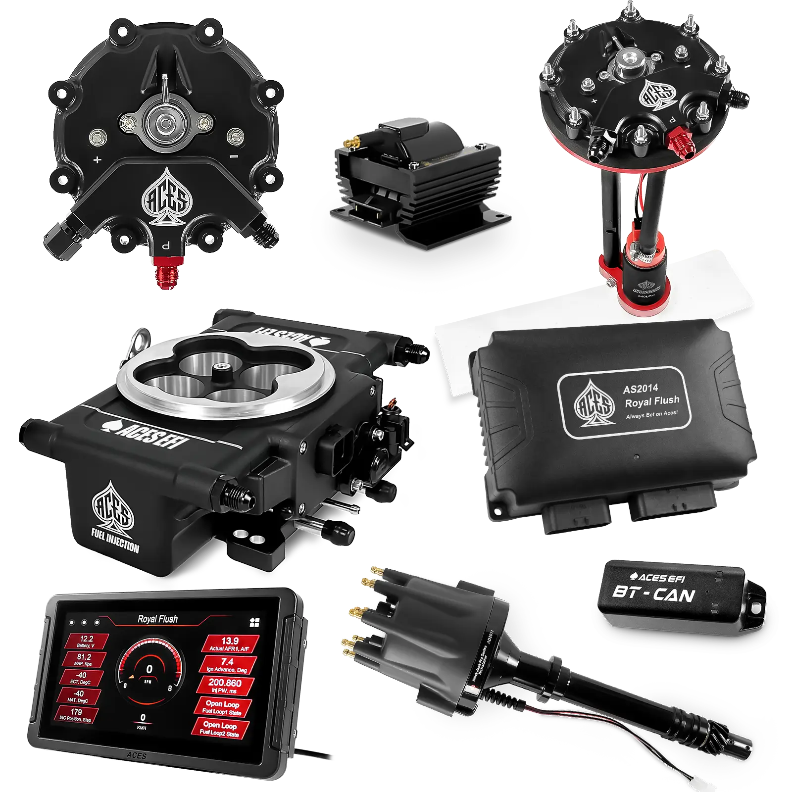 Royal Flush Master Kits (Black)