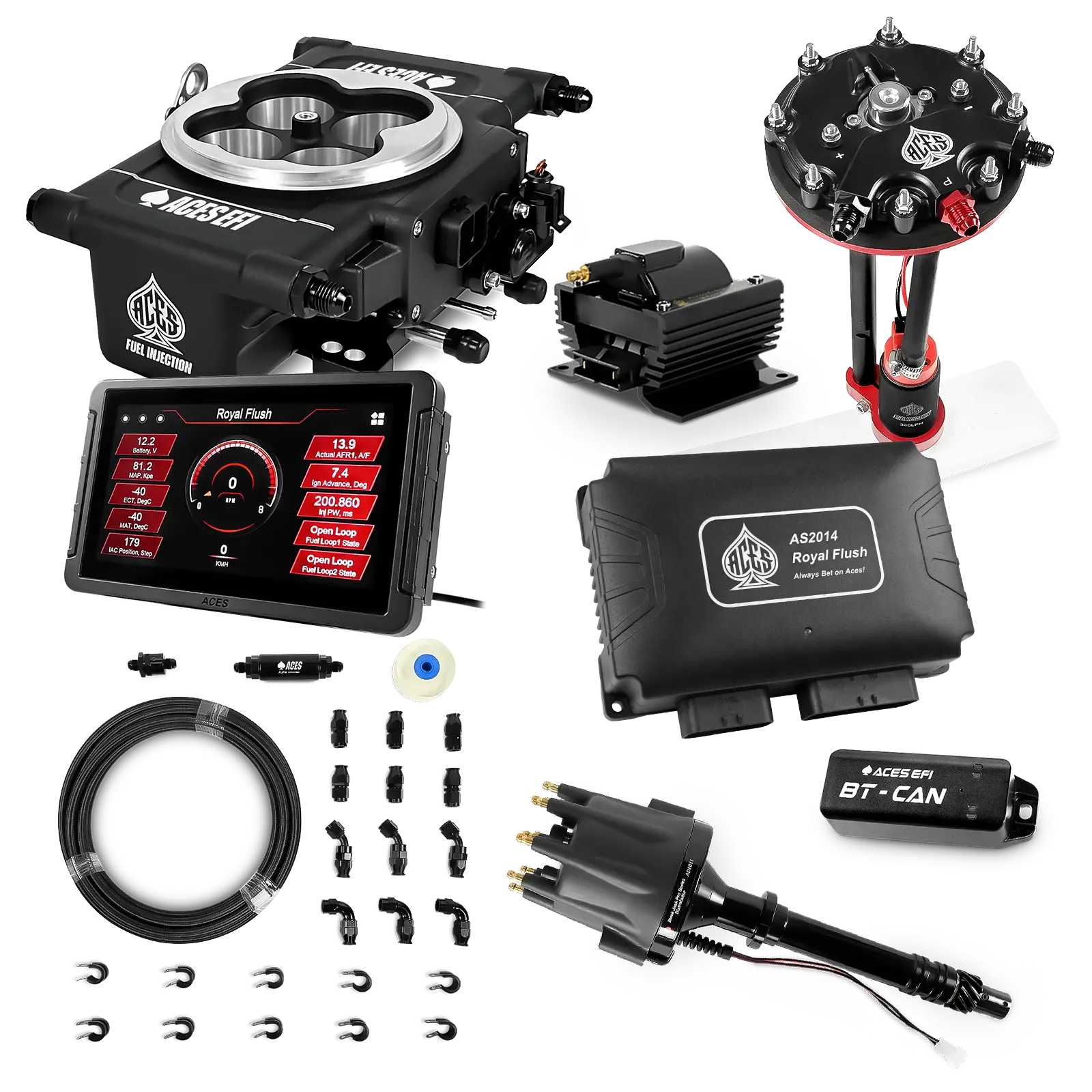 Royal Flush Master Kits (Black)