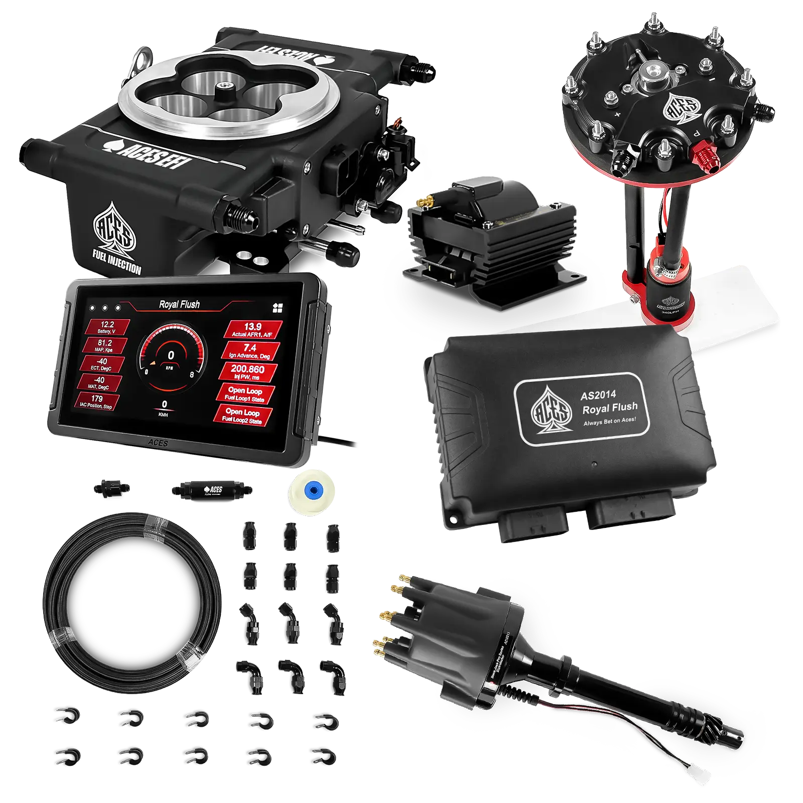 Royal Flush Master Kits (Black)