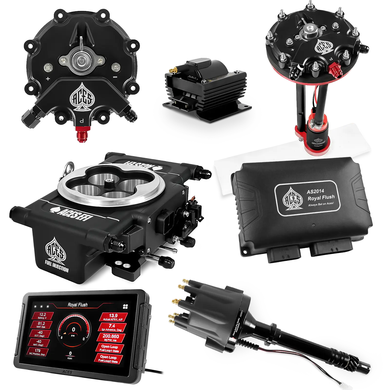 Royal Flush Master Kits (Black)