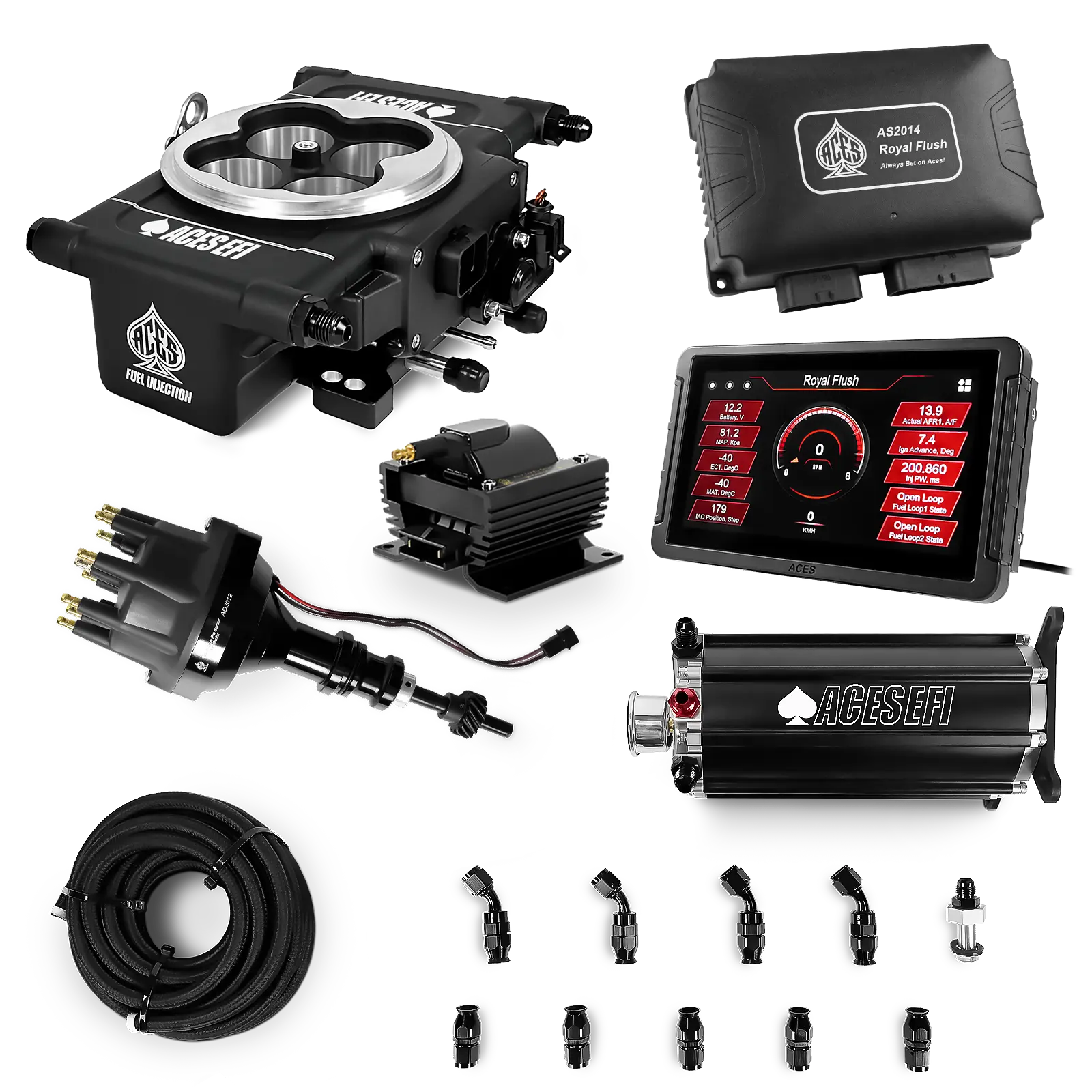 Royal Flush Master Kits (Black)