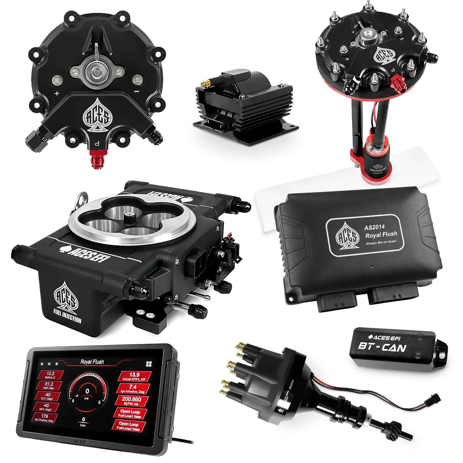 Royal Flush Master Kits (Black)