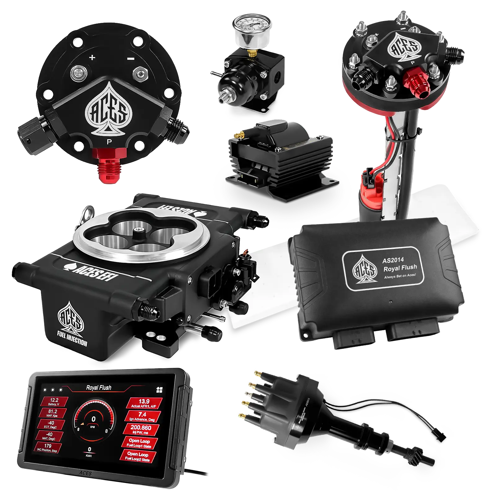 Royal Flush Master Kits (Black)