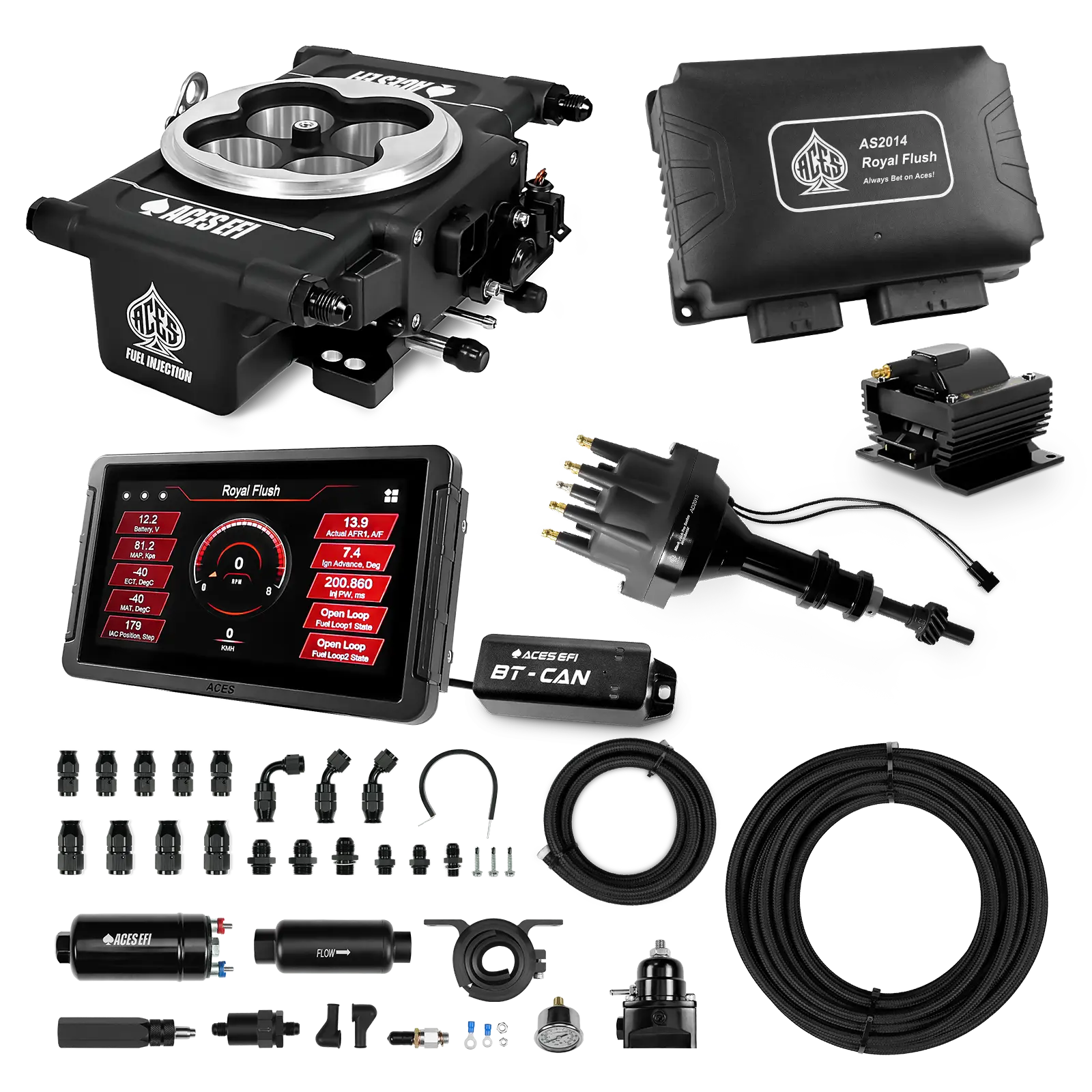 Royal Flush Master Kits (Black)
