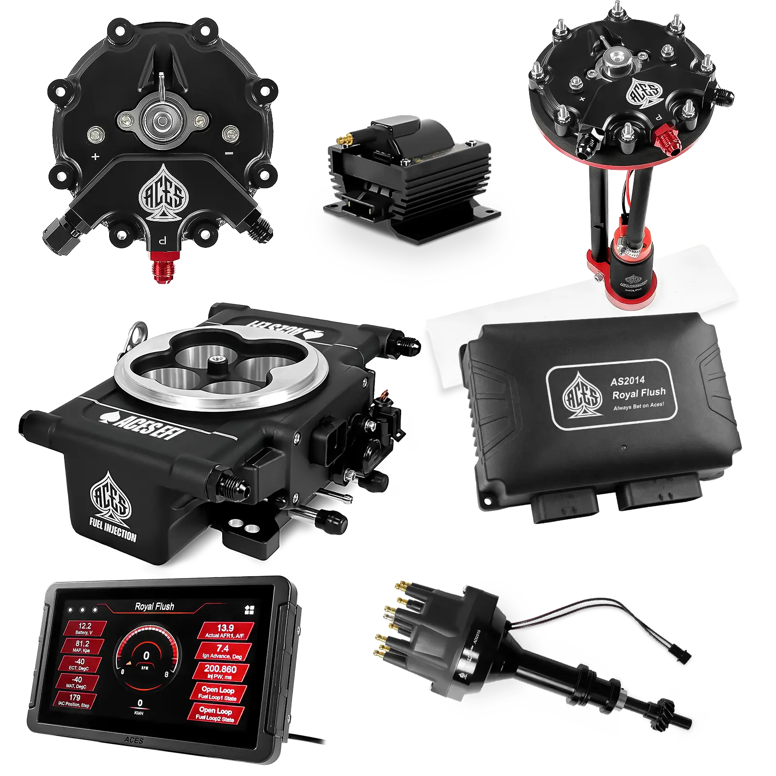 Royal Flush Master Kits (Black)