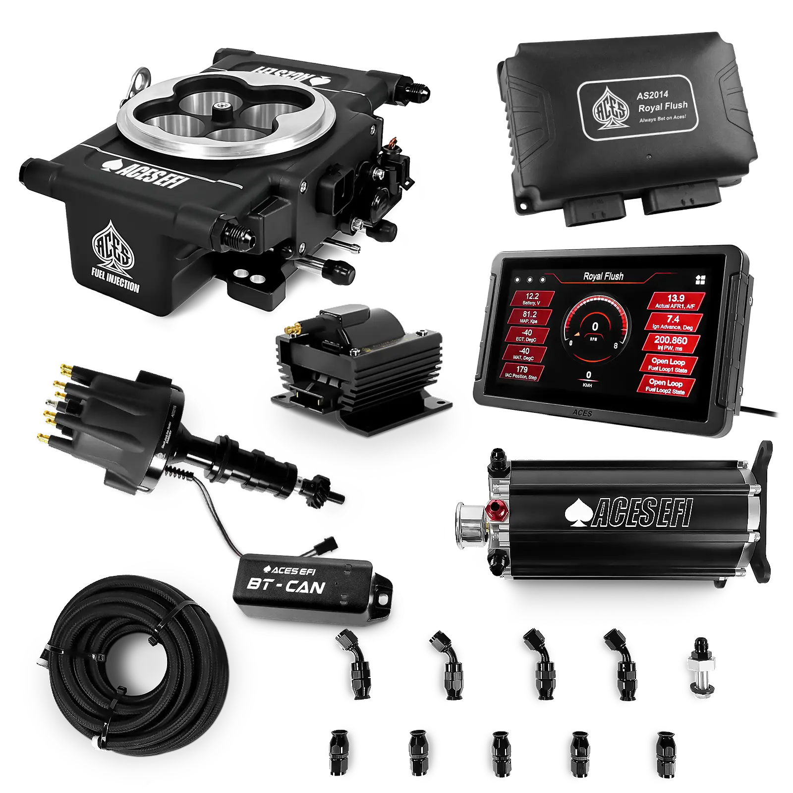 Royal Flush Master Kits (Black)