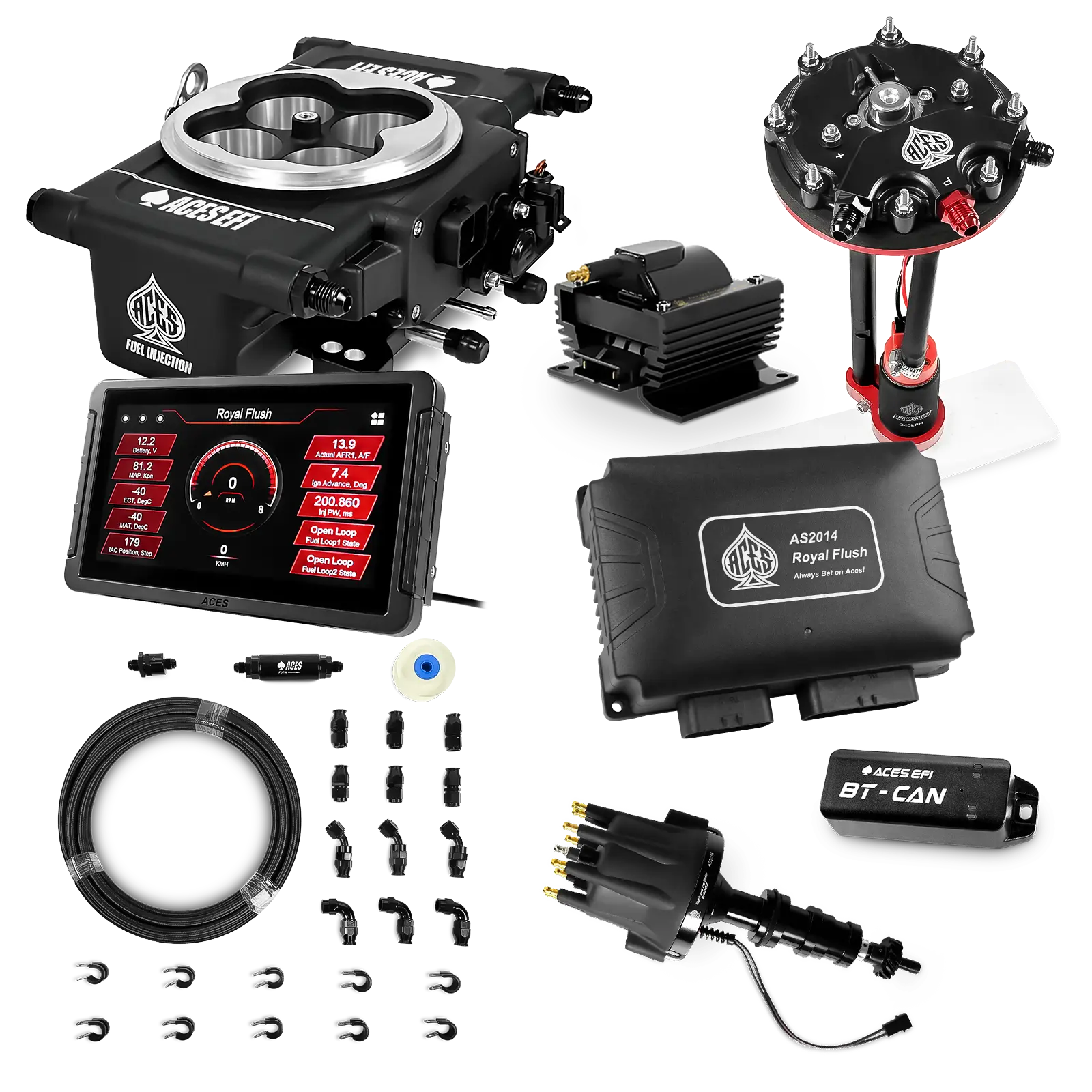 Royal Flush Master Kits (Black)
