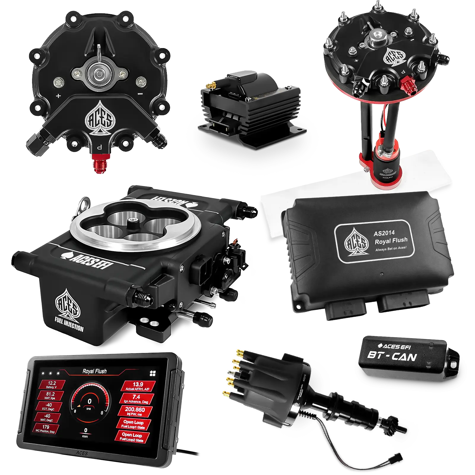 Royal Flush Master Kits (Black)