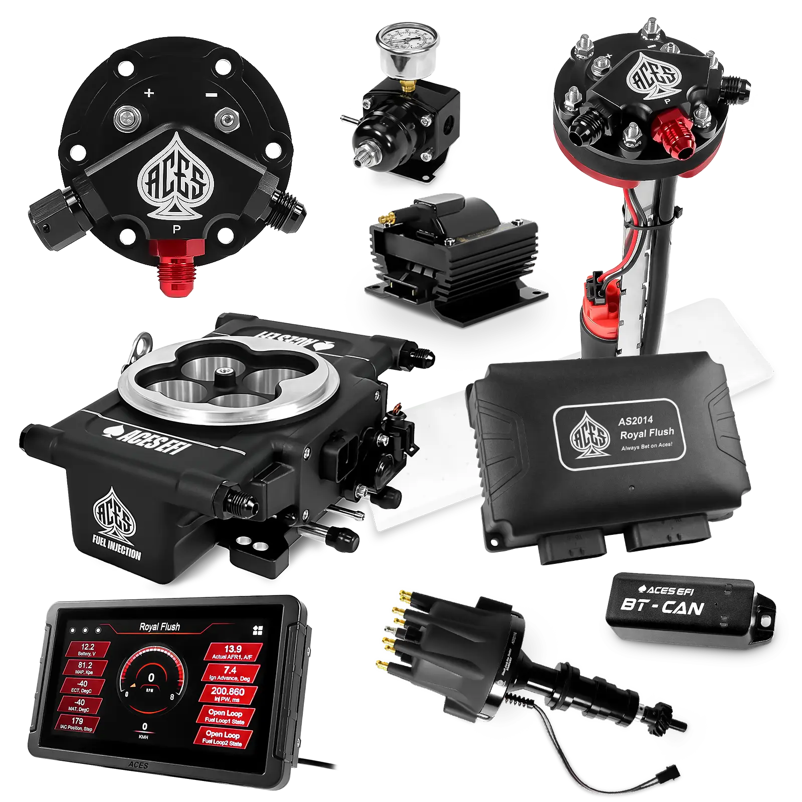 Royal Flush Master Kits (Black)