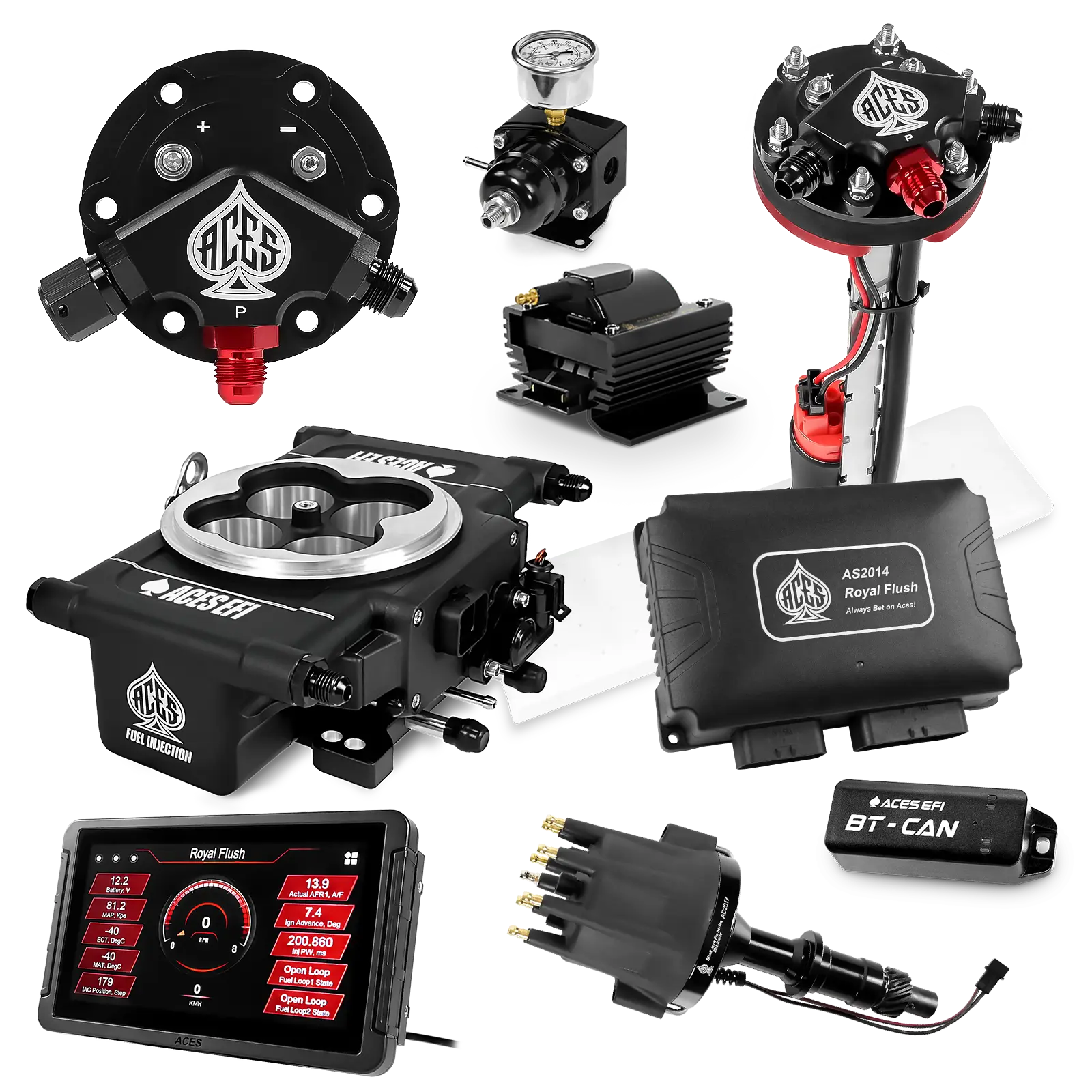 Royal Flush Master Kits (Black)