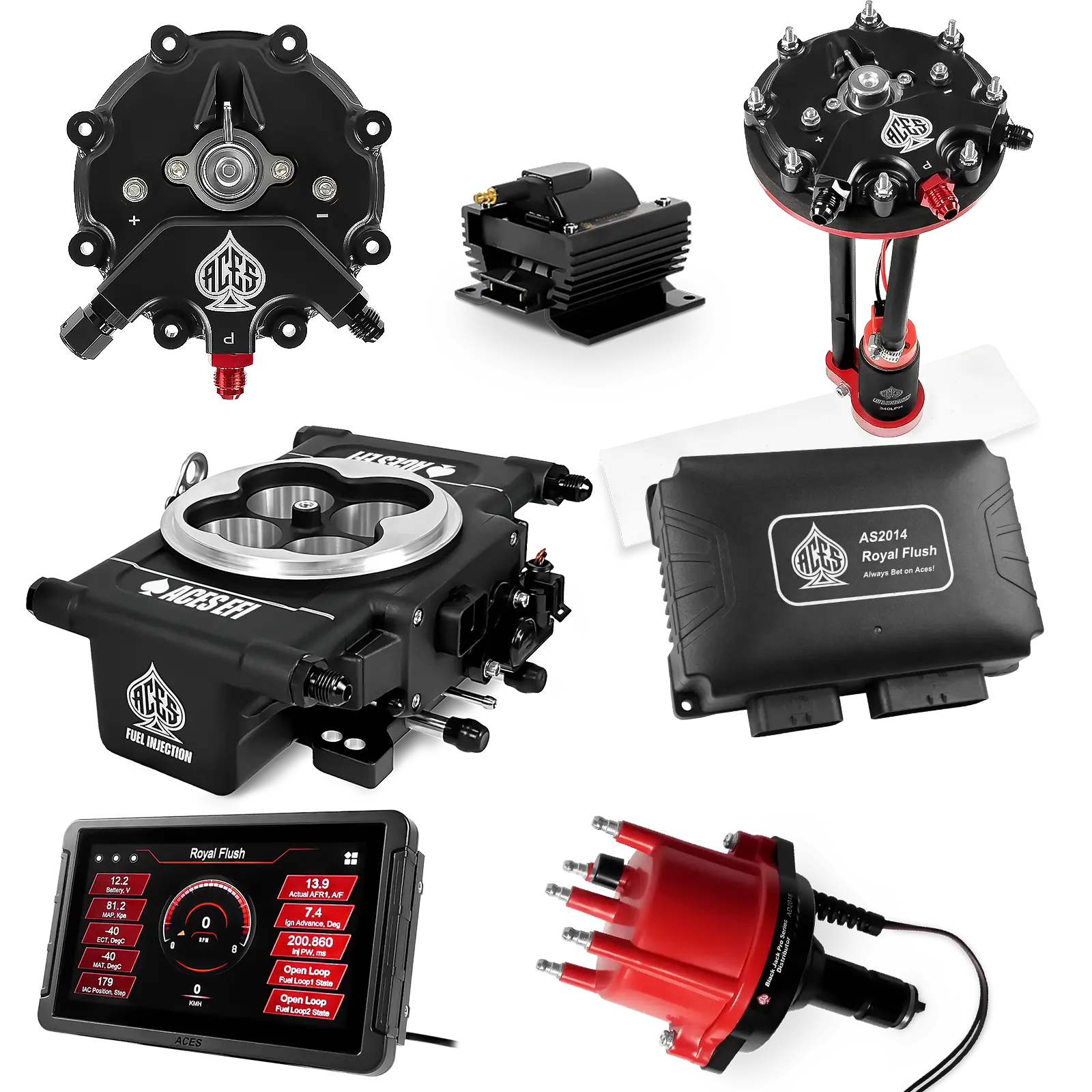 Royal Flush Master Kits (Black)
