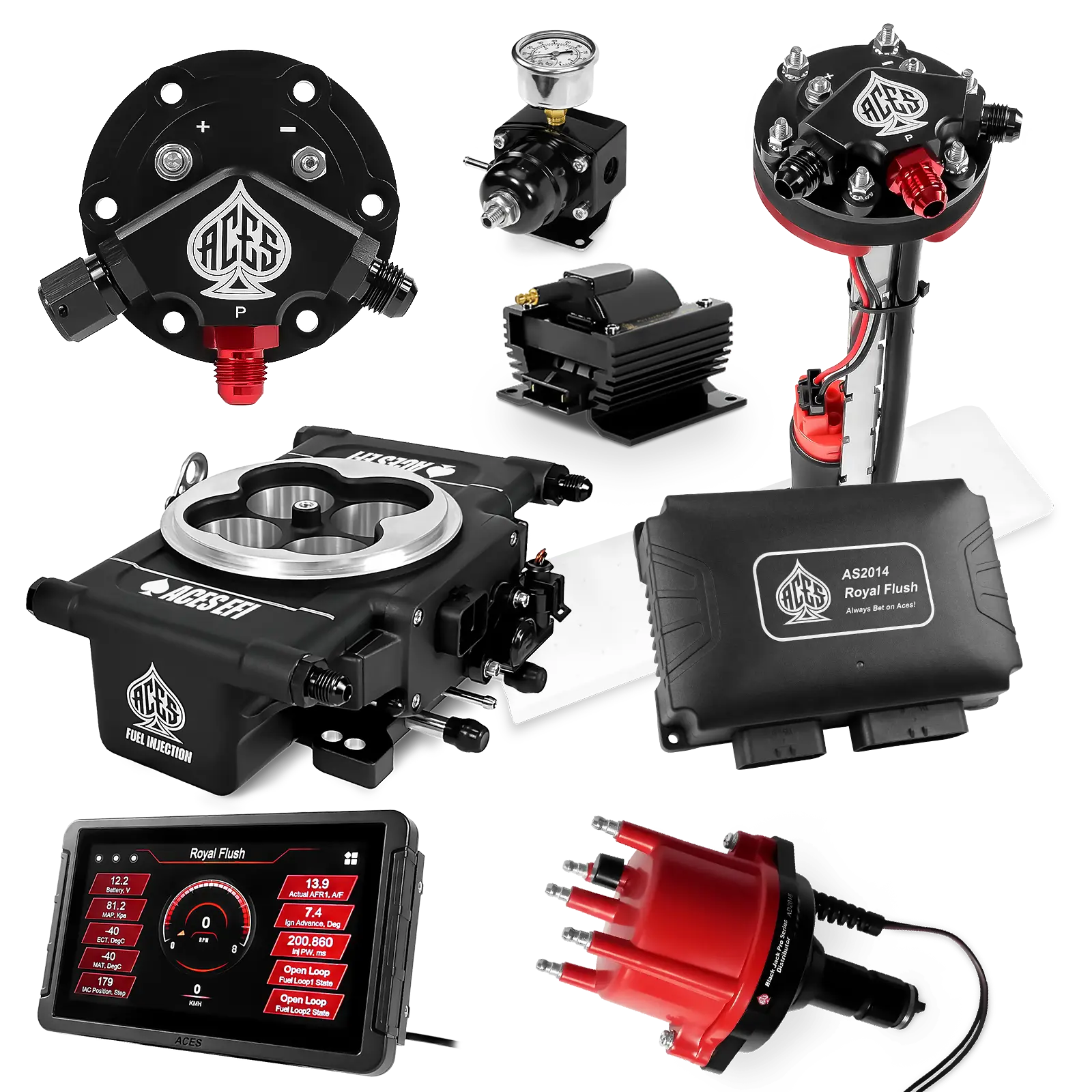 Royal Flush Master Kits (Black)