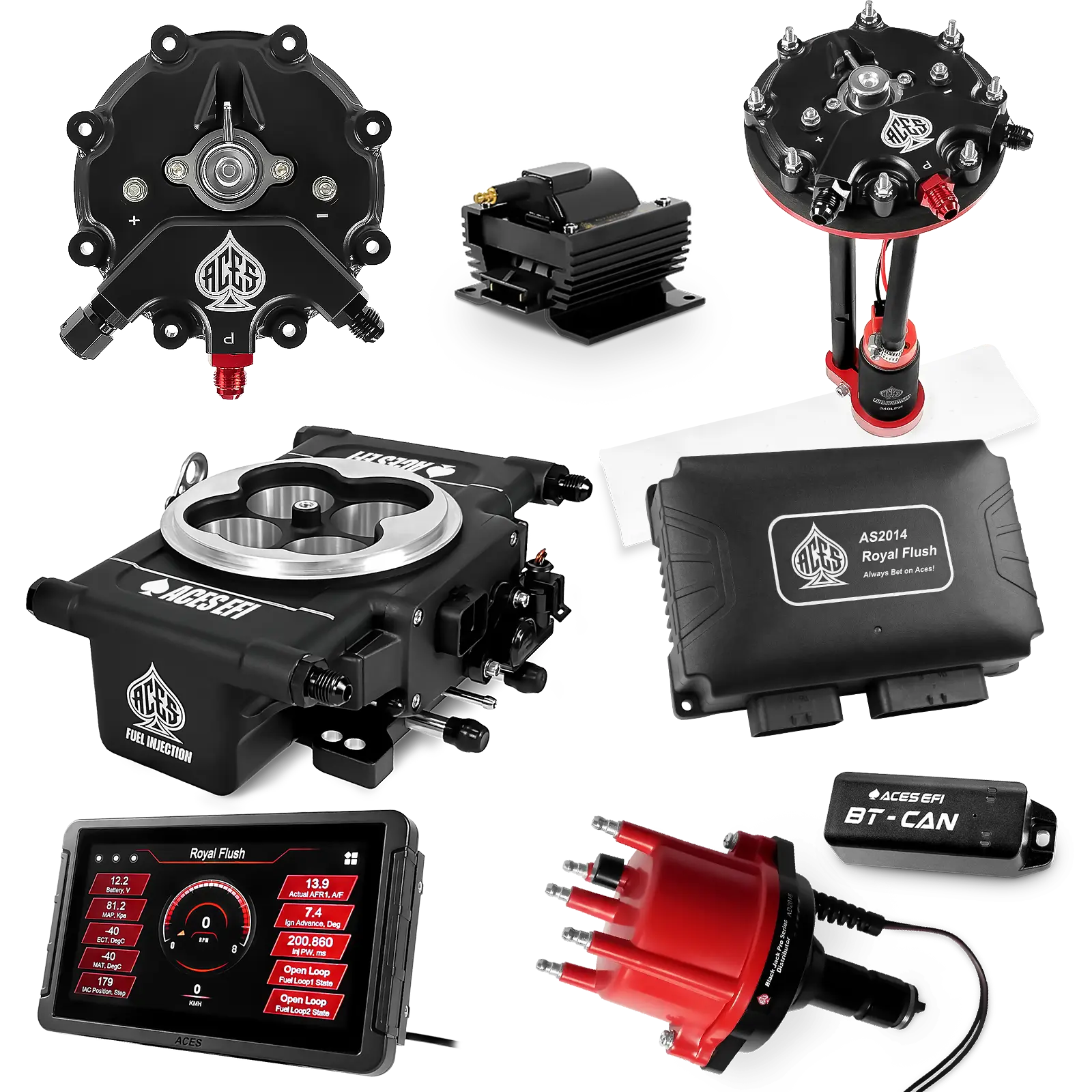 Royal Flush Master Kits (Black)