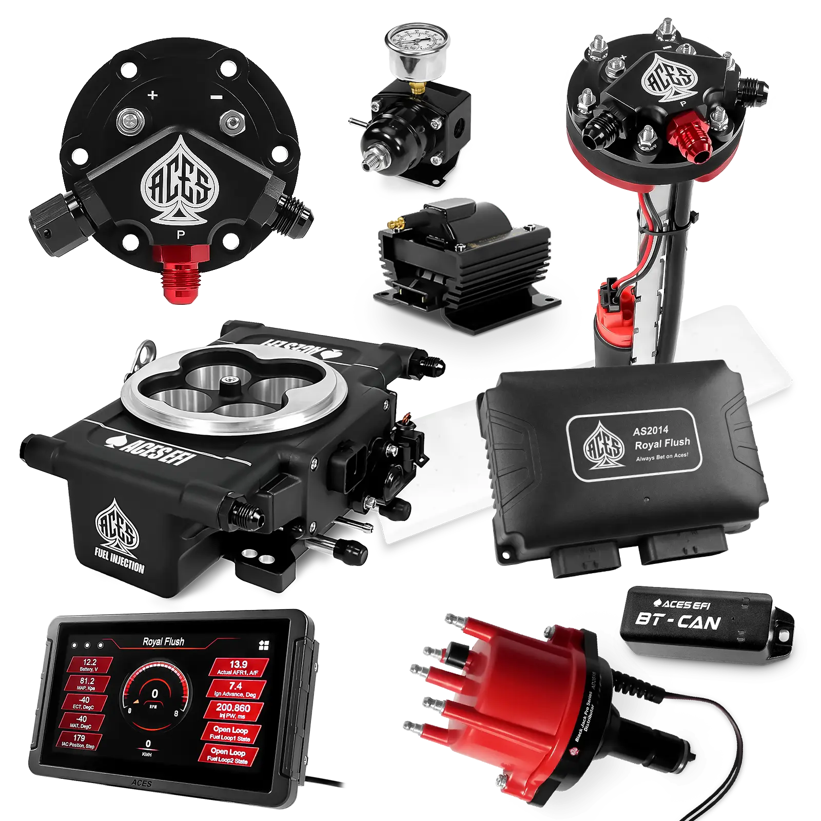 Royal Flush Master Kits (Black)