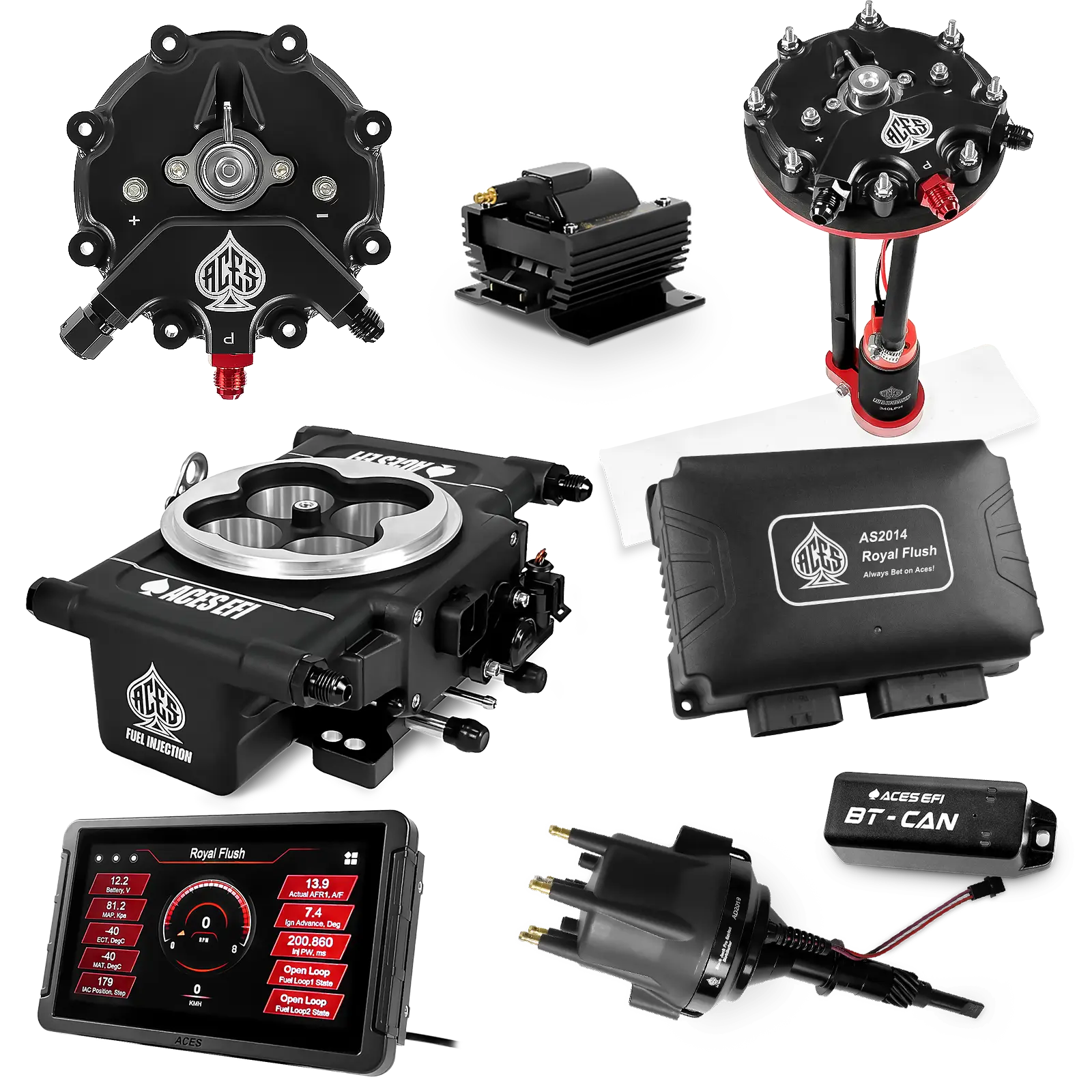 Royal Flush Master Kits (Black)