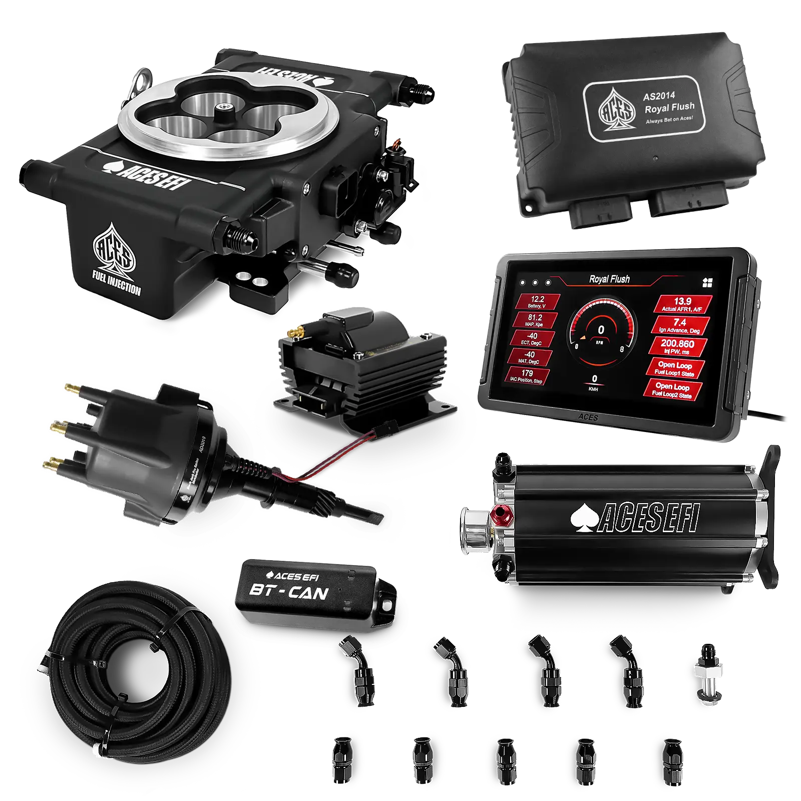 Royal Flush Master Kits (Black)