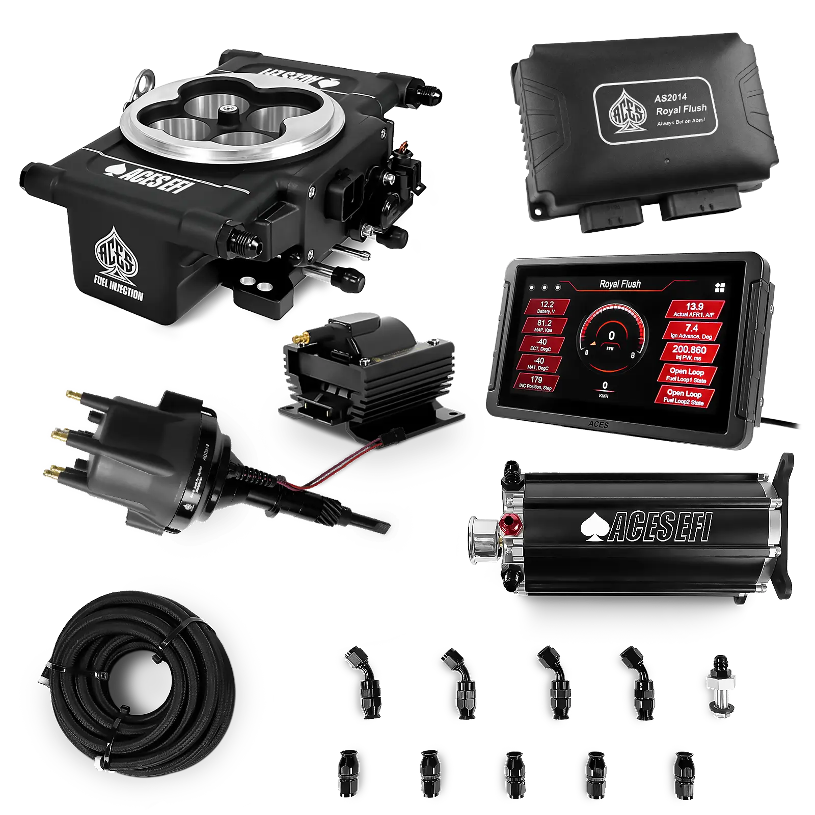 Royal Flush Master Kits (Black)