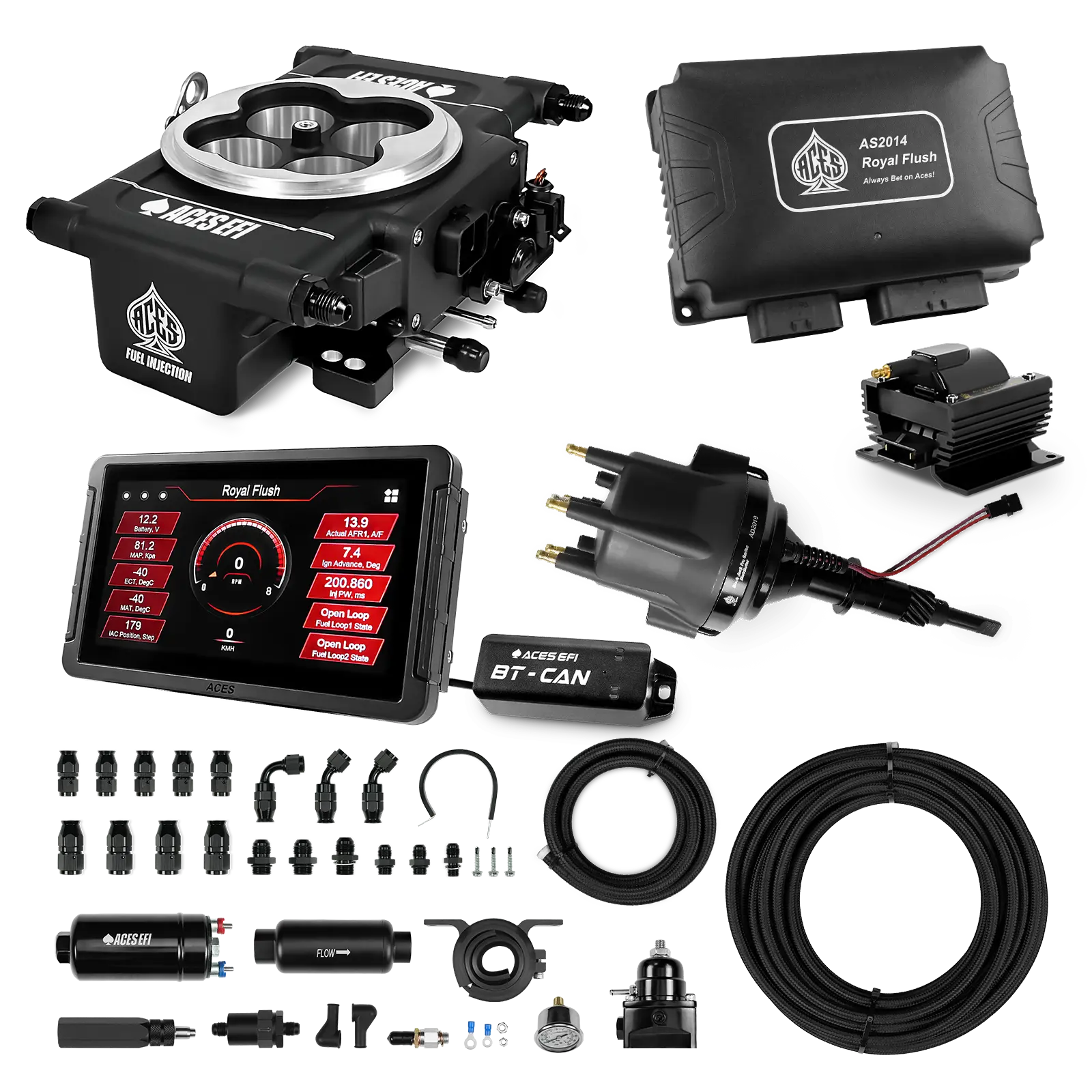 Royal Flush Master Kits (Black)