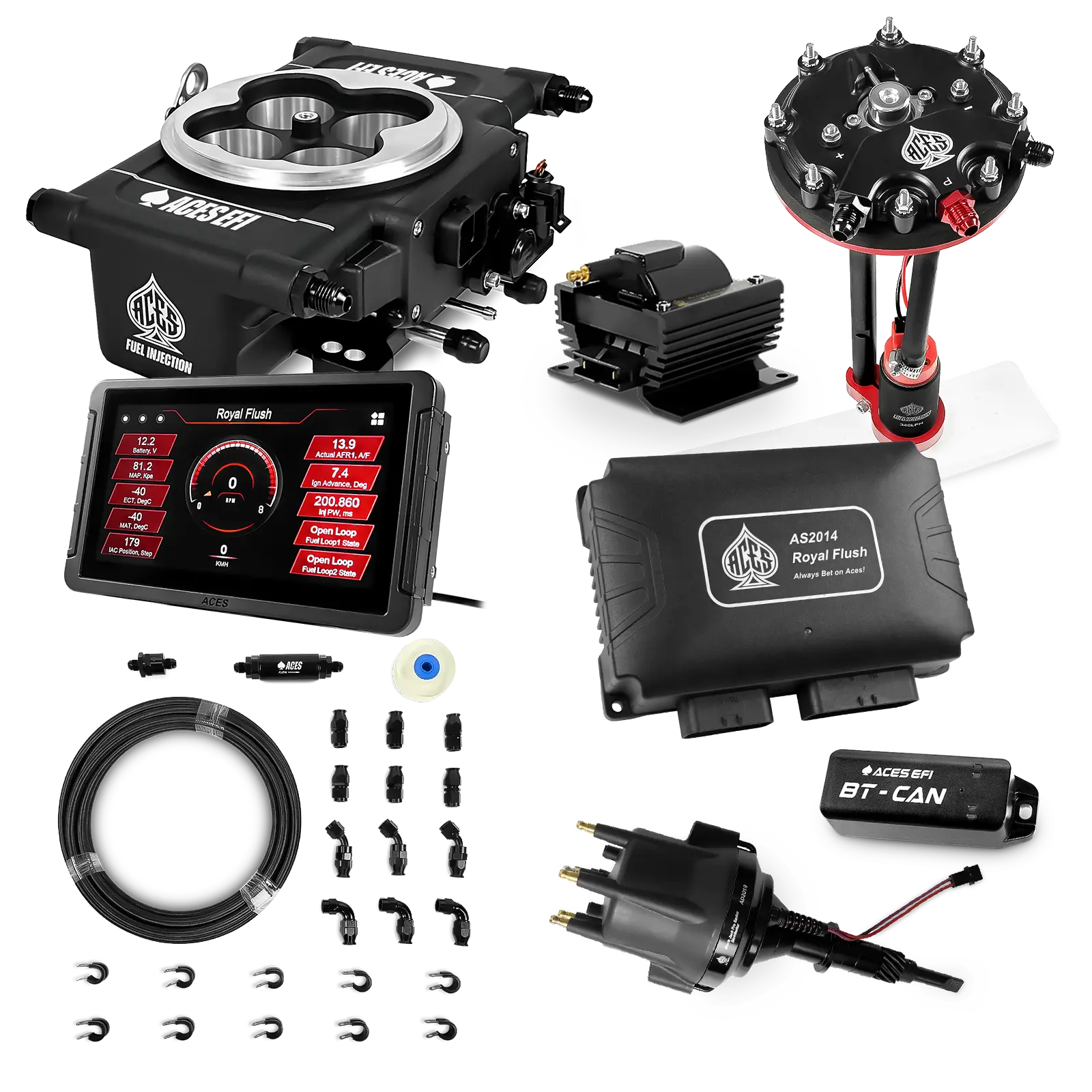 Royal Flush Master Kits (Black)