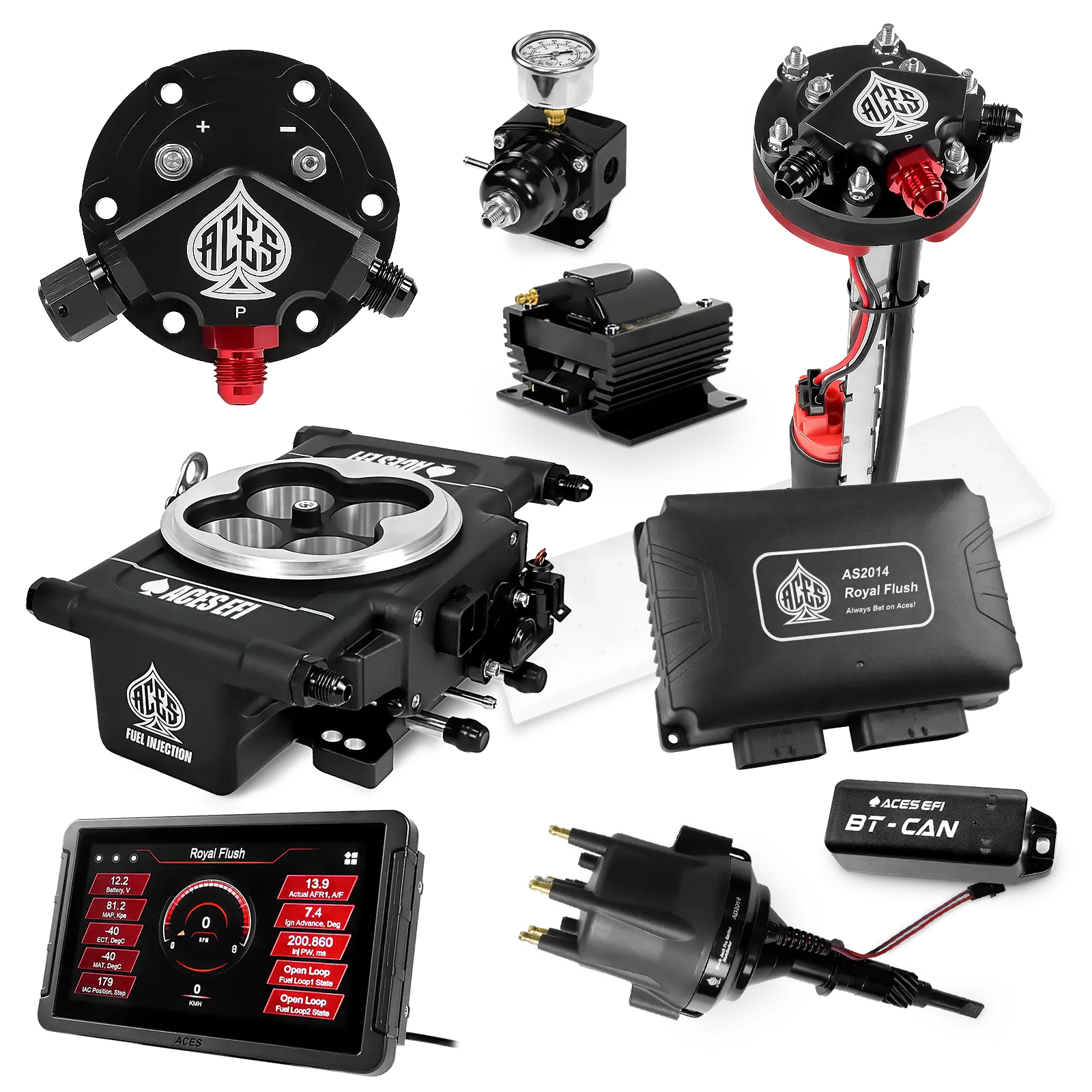 Royal Flush Master Kits (Black)