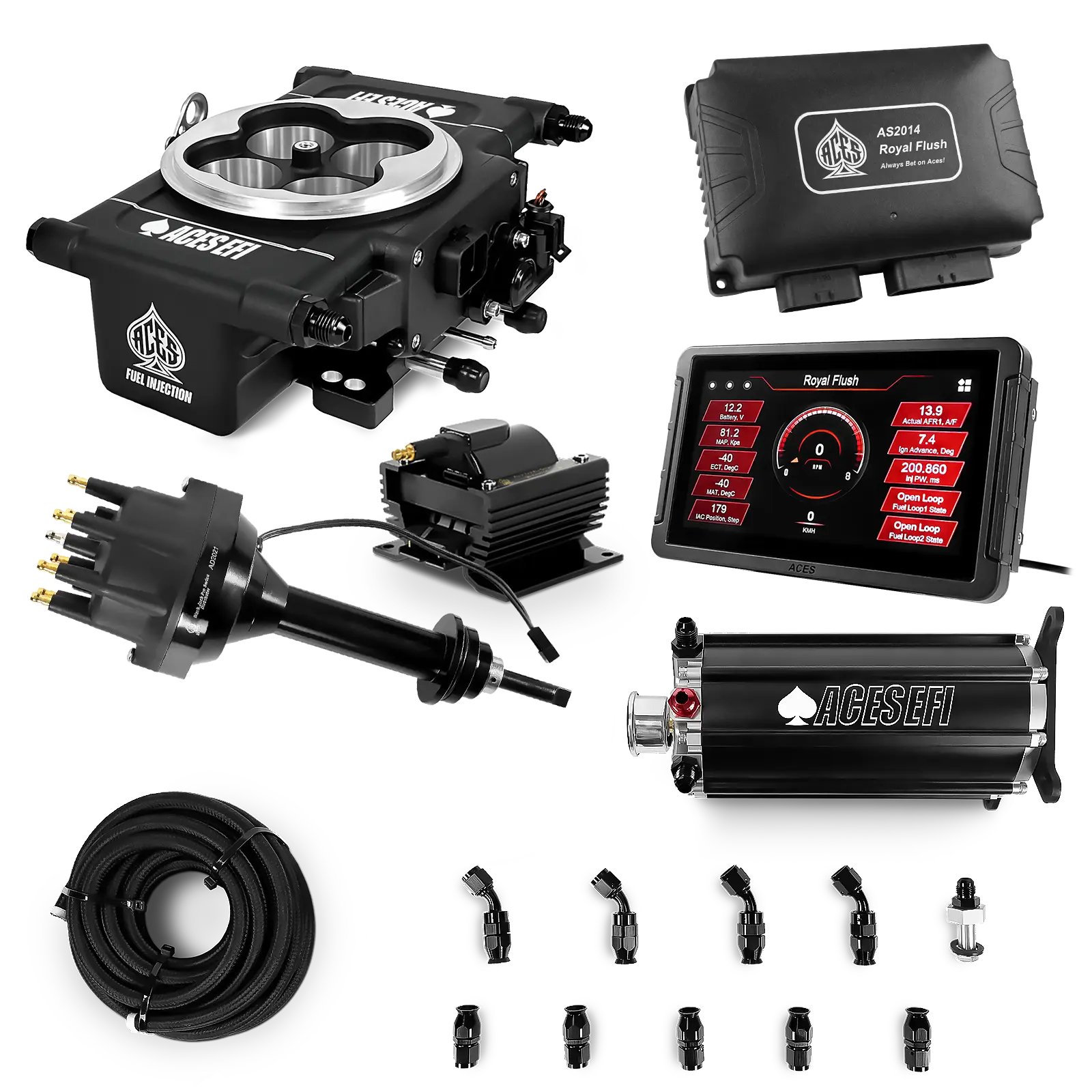 Royal Flush Master Kits (Black)
