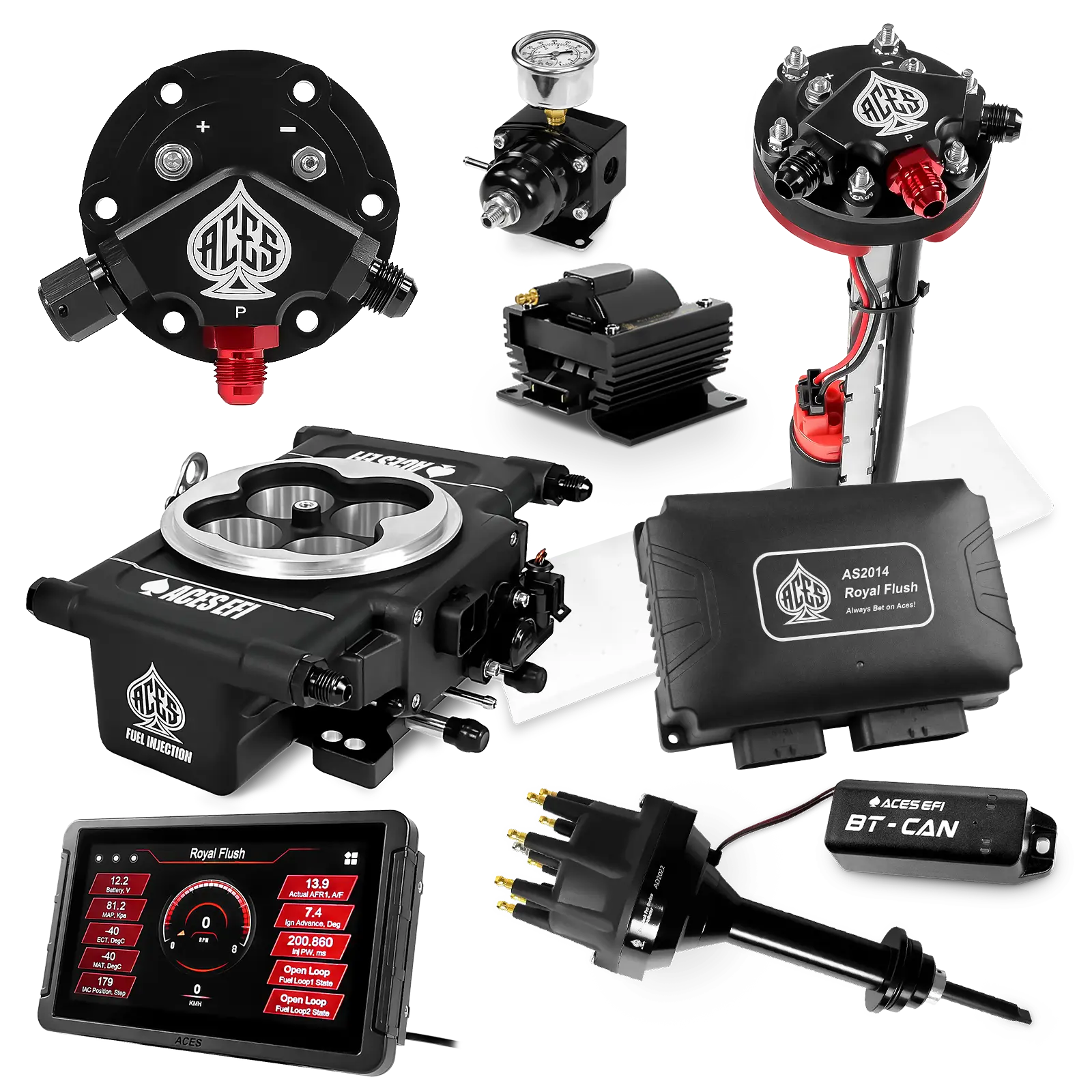 Royal Flush Master Kits (Black)