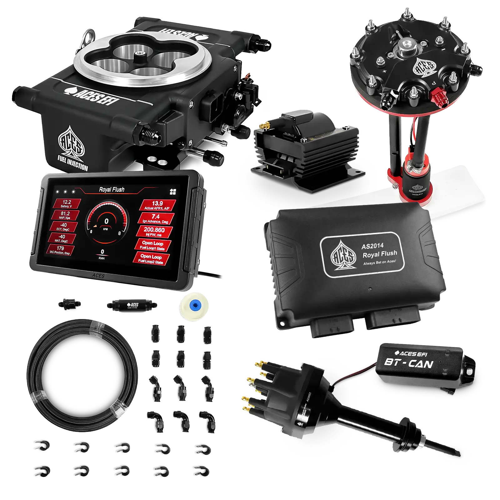 Royal Flush Master Kits (Black)