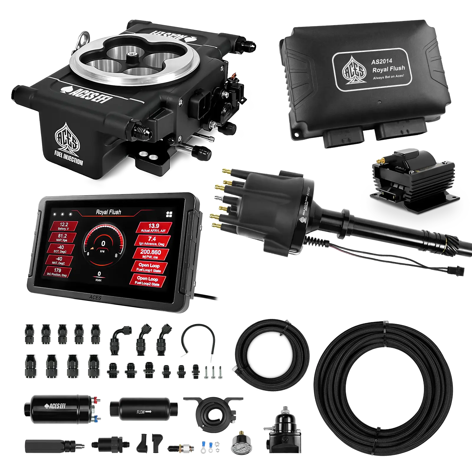 Royal Flush Master Kits (Black)