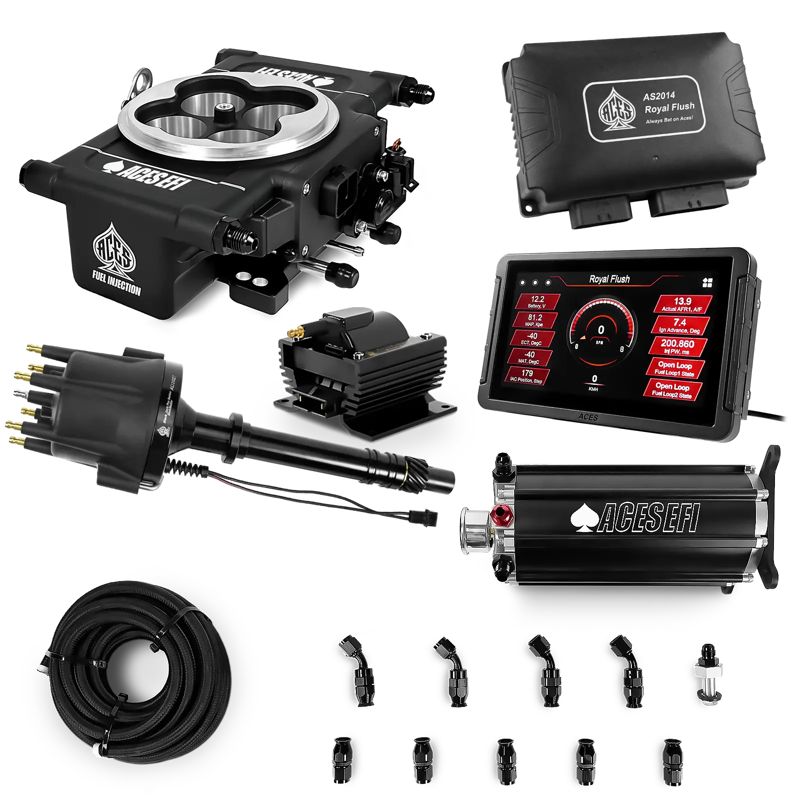 Royal Flush Master Kits (Black)