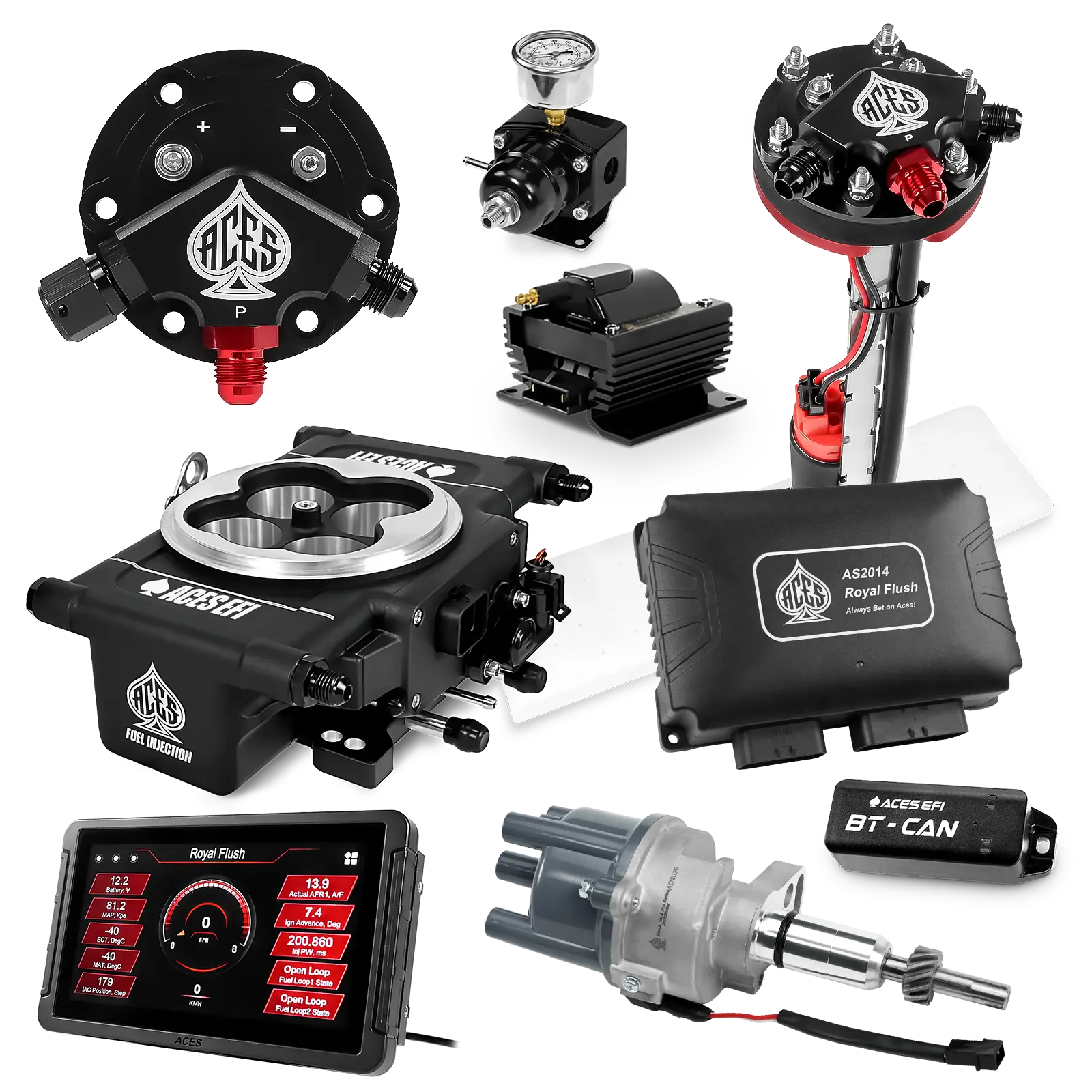 Royal Flush Master Kits (Black)