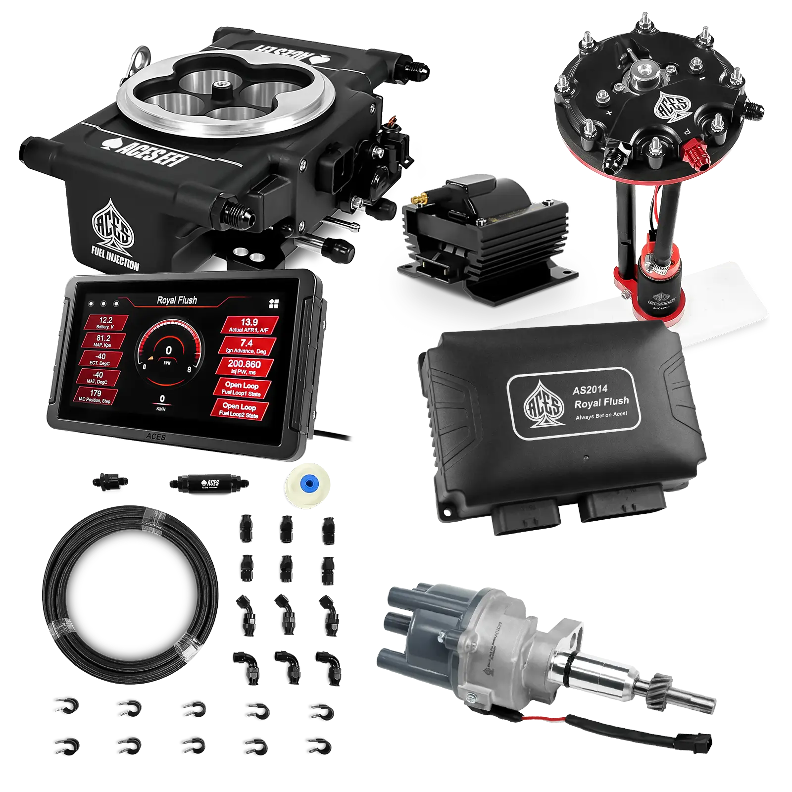 Royal Flush Master Kits (Black)