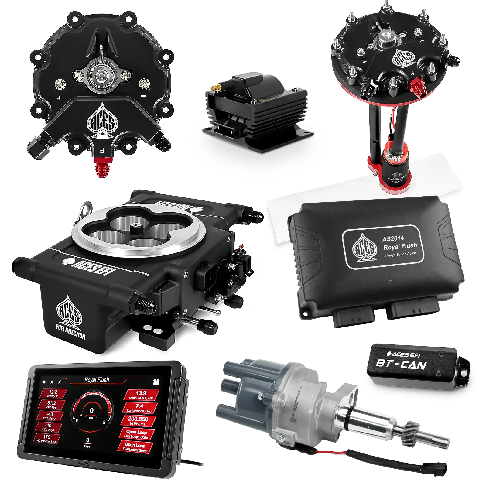 Royal Flush Master Kits (Black)