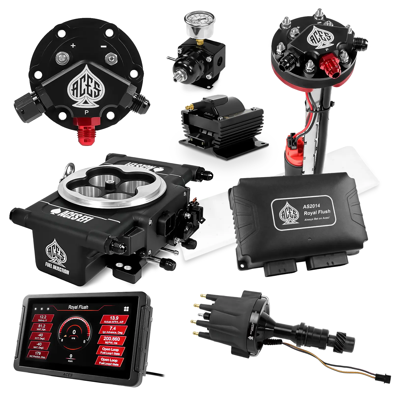 Royal Flush Master Kits (Black)