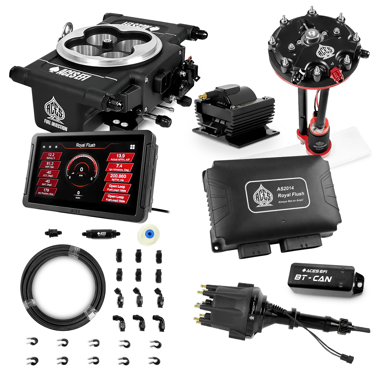 Royal Flush Master Kits (Black)