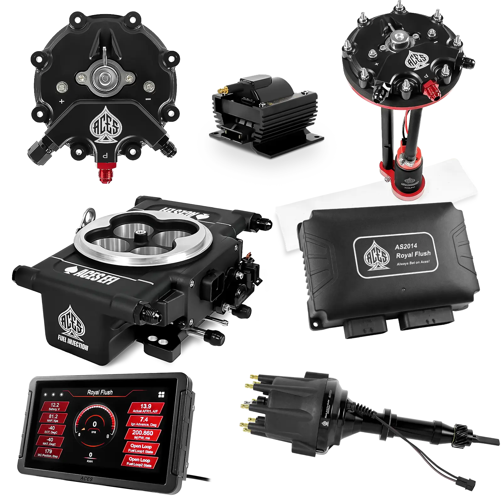 Royal Flush Master Kits (Black)
