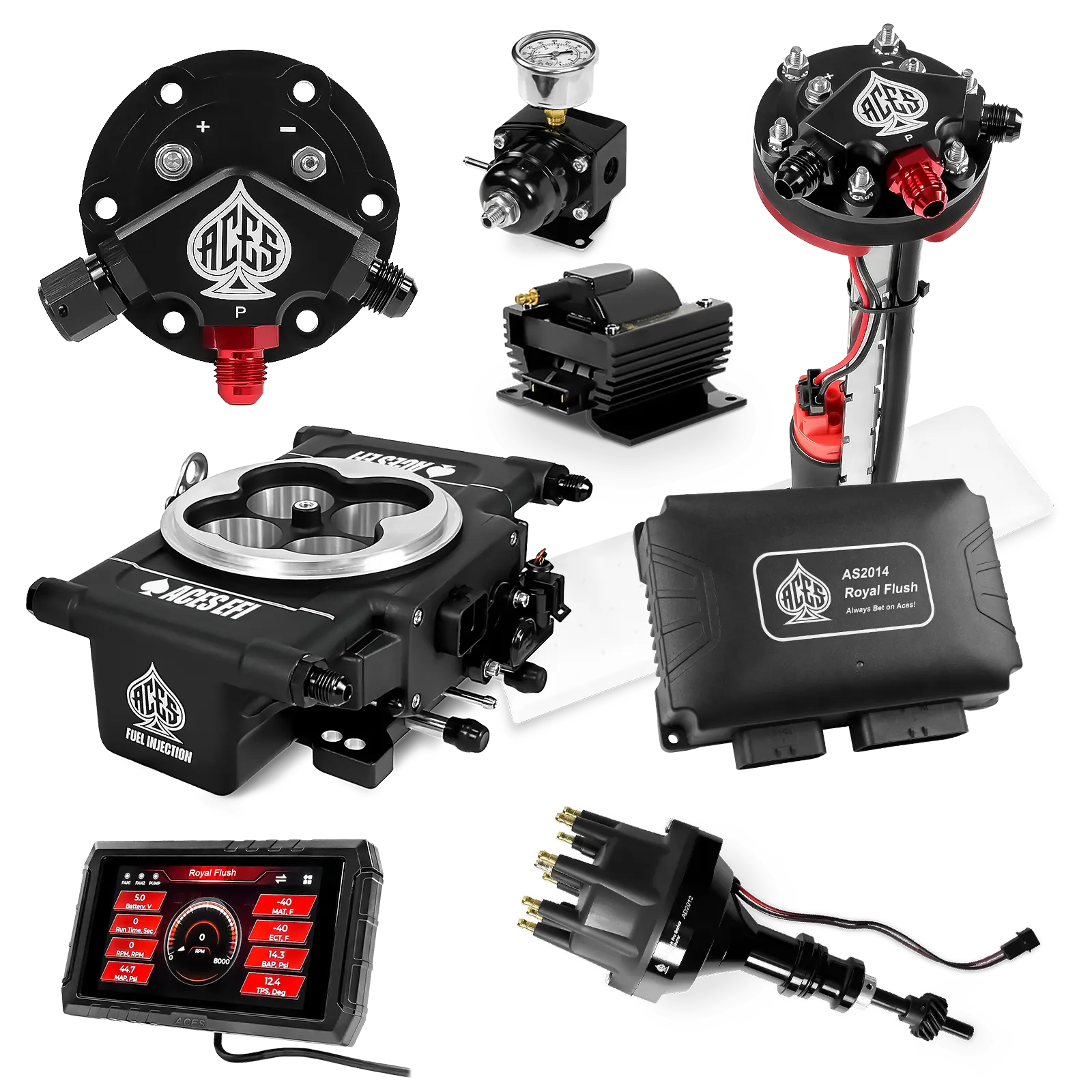 Royal Flush Master Kits (Black)