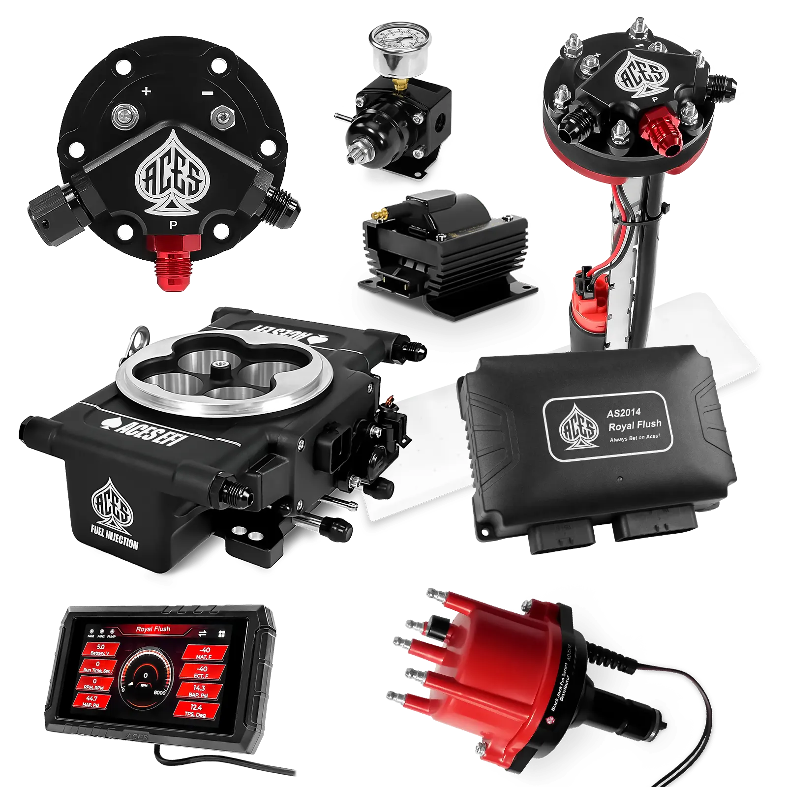 Royal Flush Master Kits (Black)