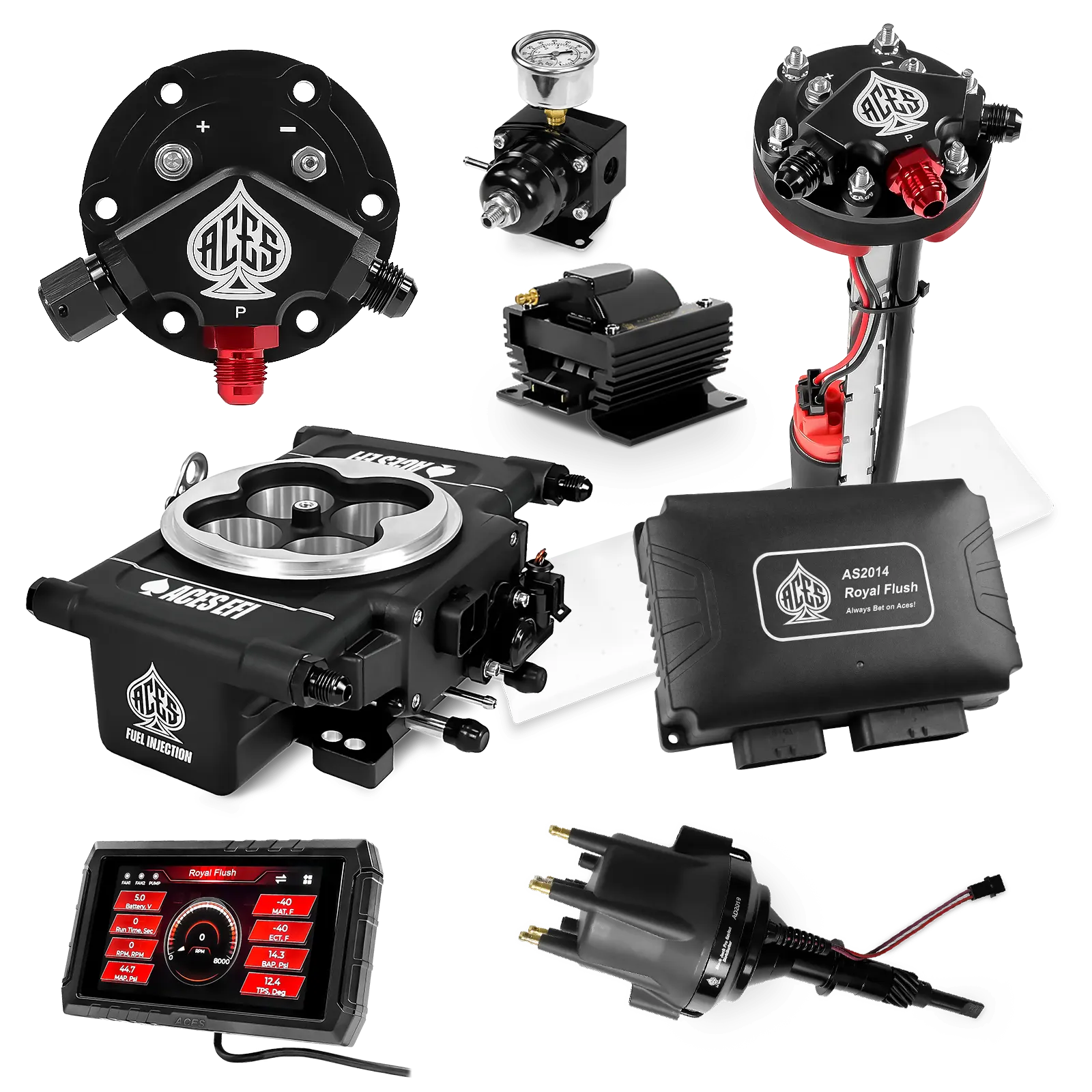 Royal Flush Master Kits (Black)