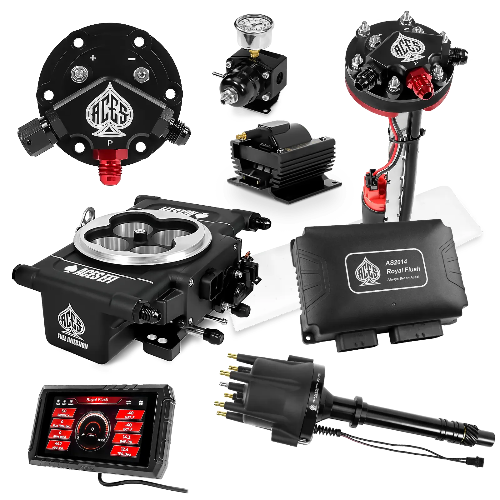 Royal Flush Master Kits (Black)