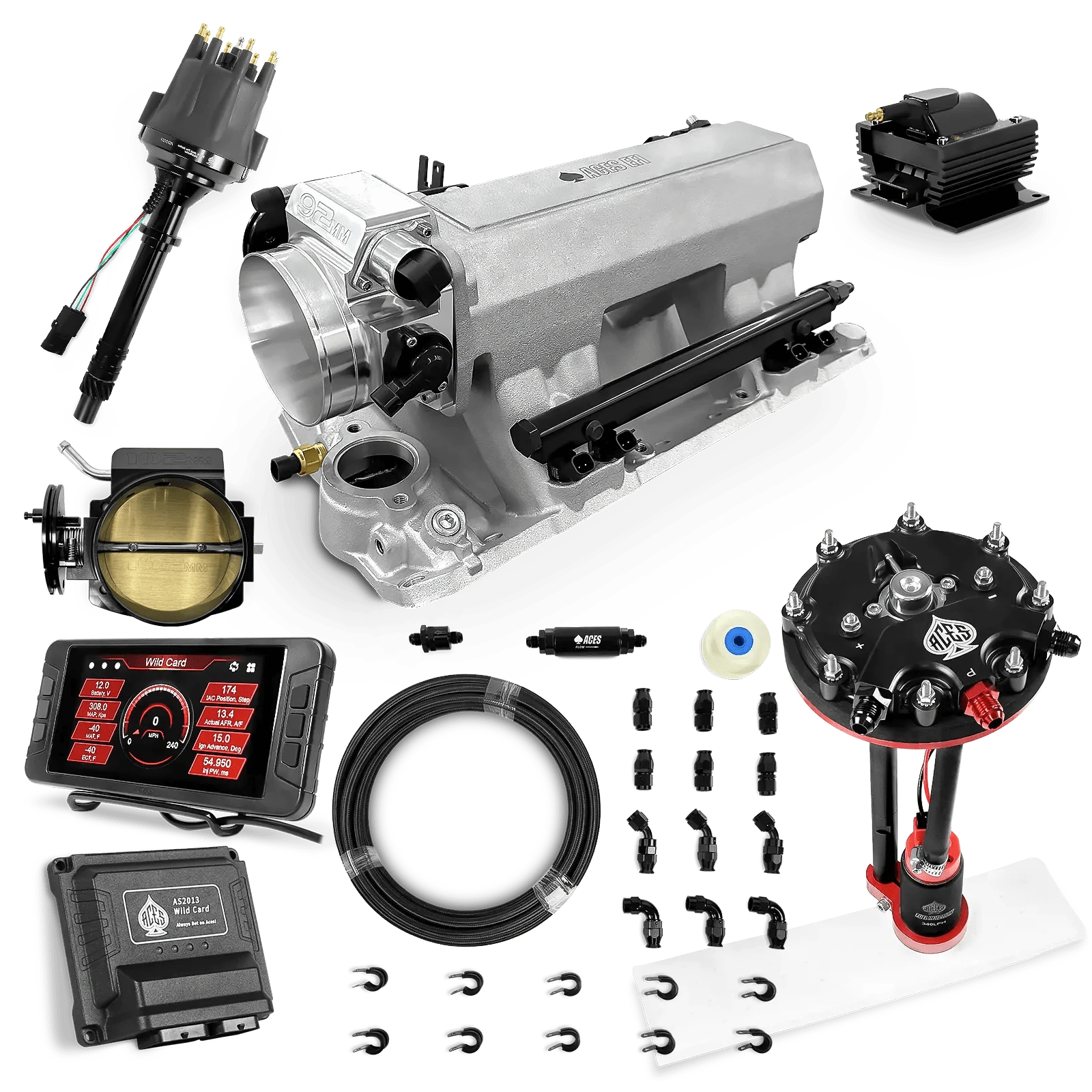 Aces Fuel Injection Wild Card Sequential EFI Master Kits (500 HP)