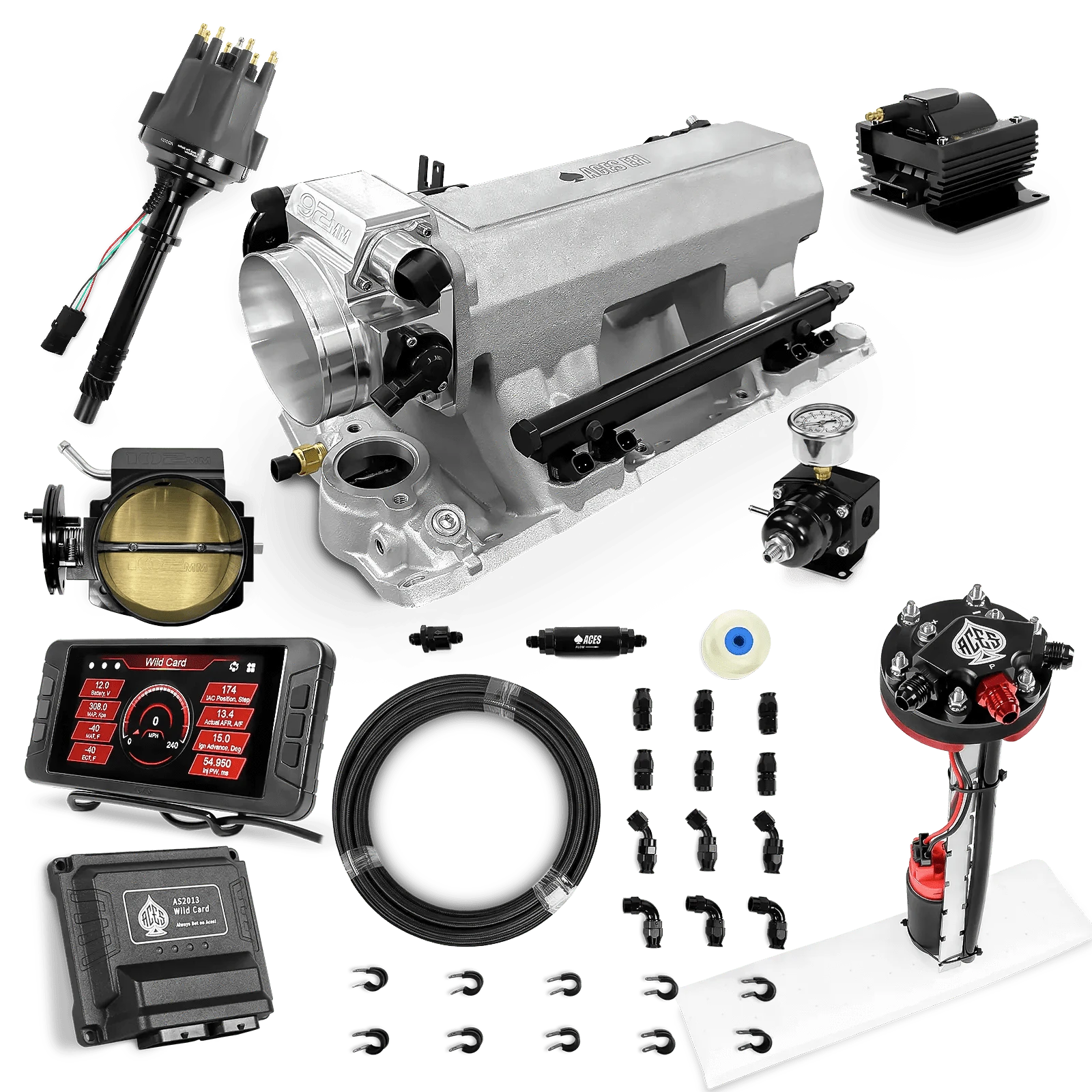 Aces Fuel Injection Wild Card Sequential EFI Master Kits (500 HP)