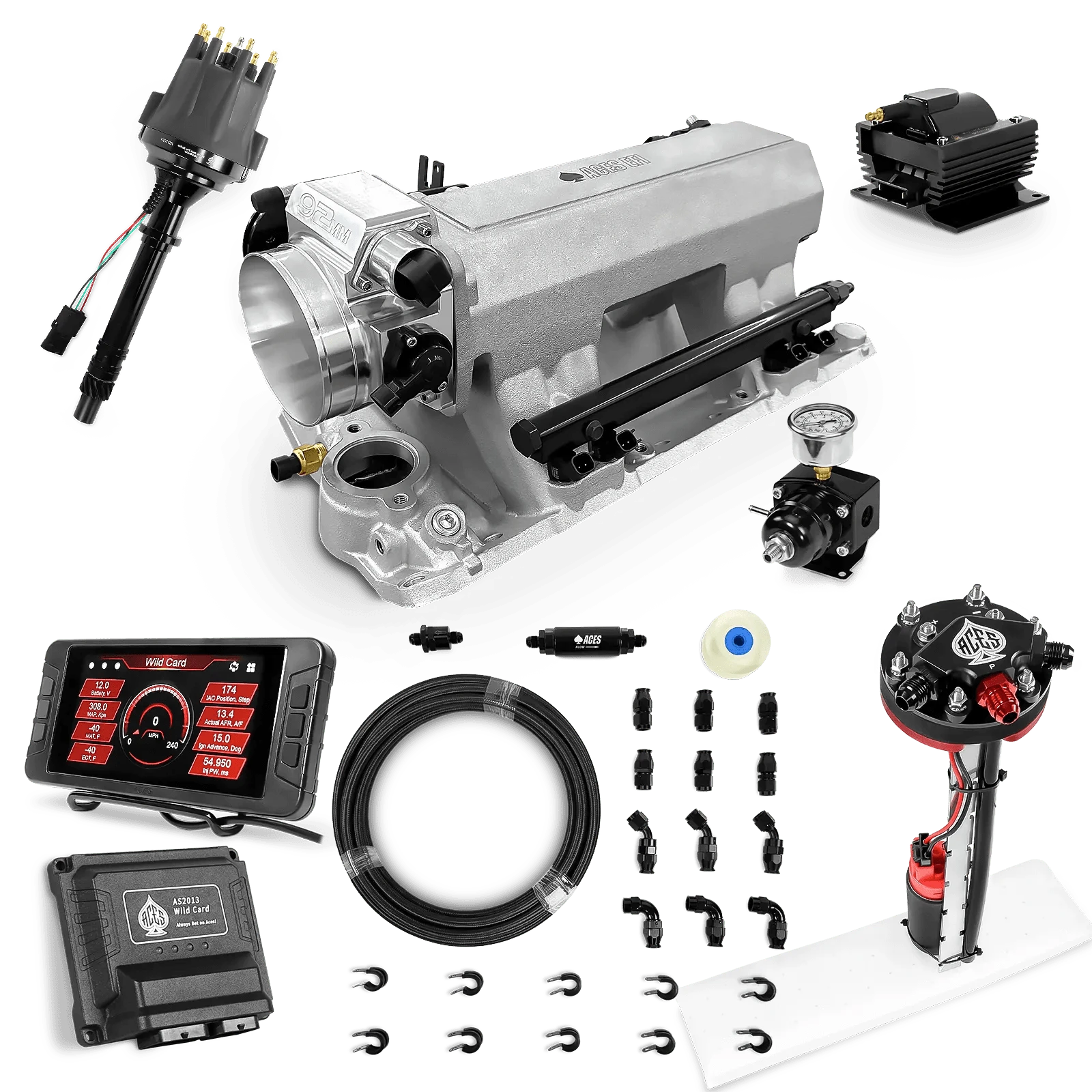 Aces Fuel Injection Wild Card Sequential EFI Master Kits (500 HP)