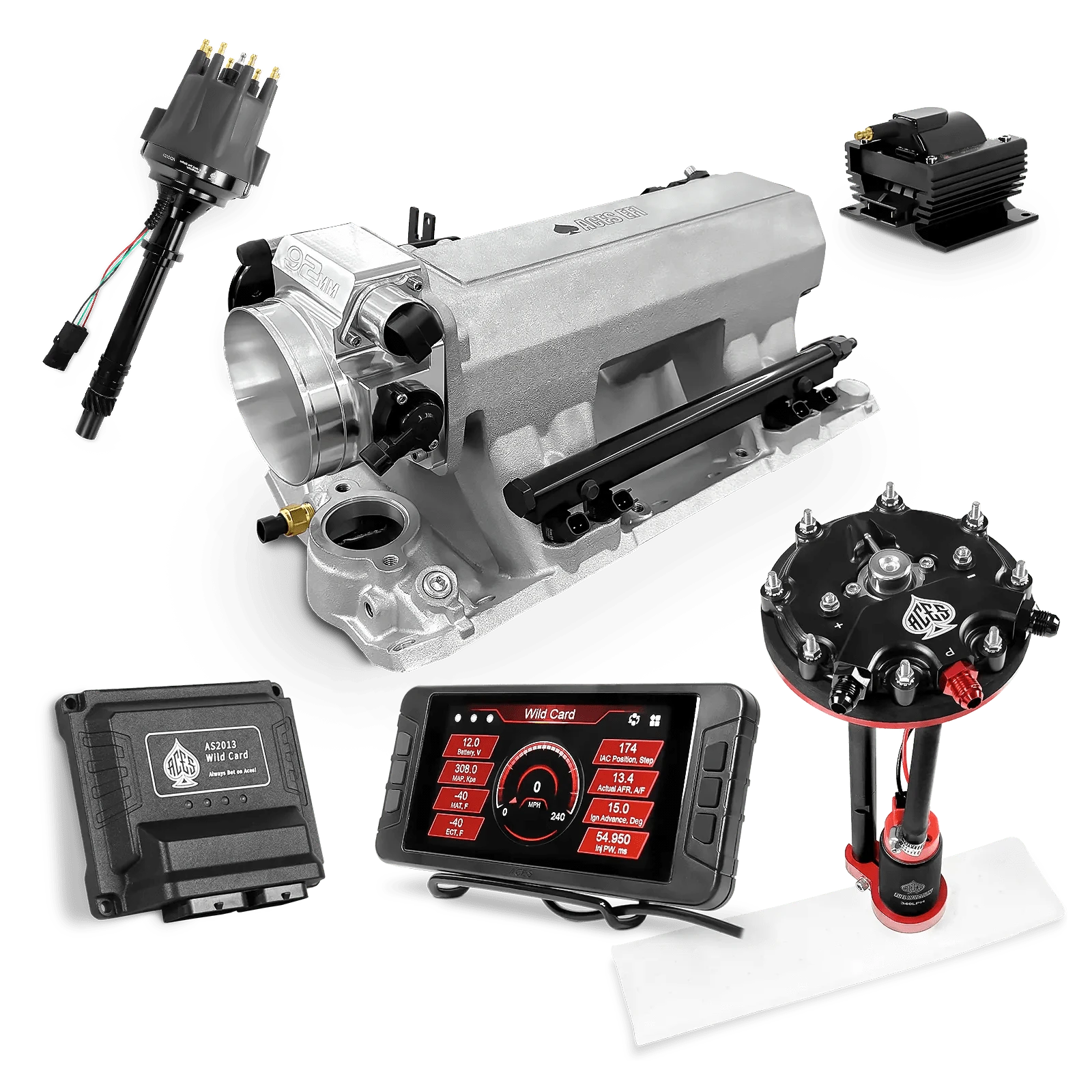 Aces Fuel Injection Wild Card Sequential EFI Master Kits (500 HP)